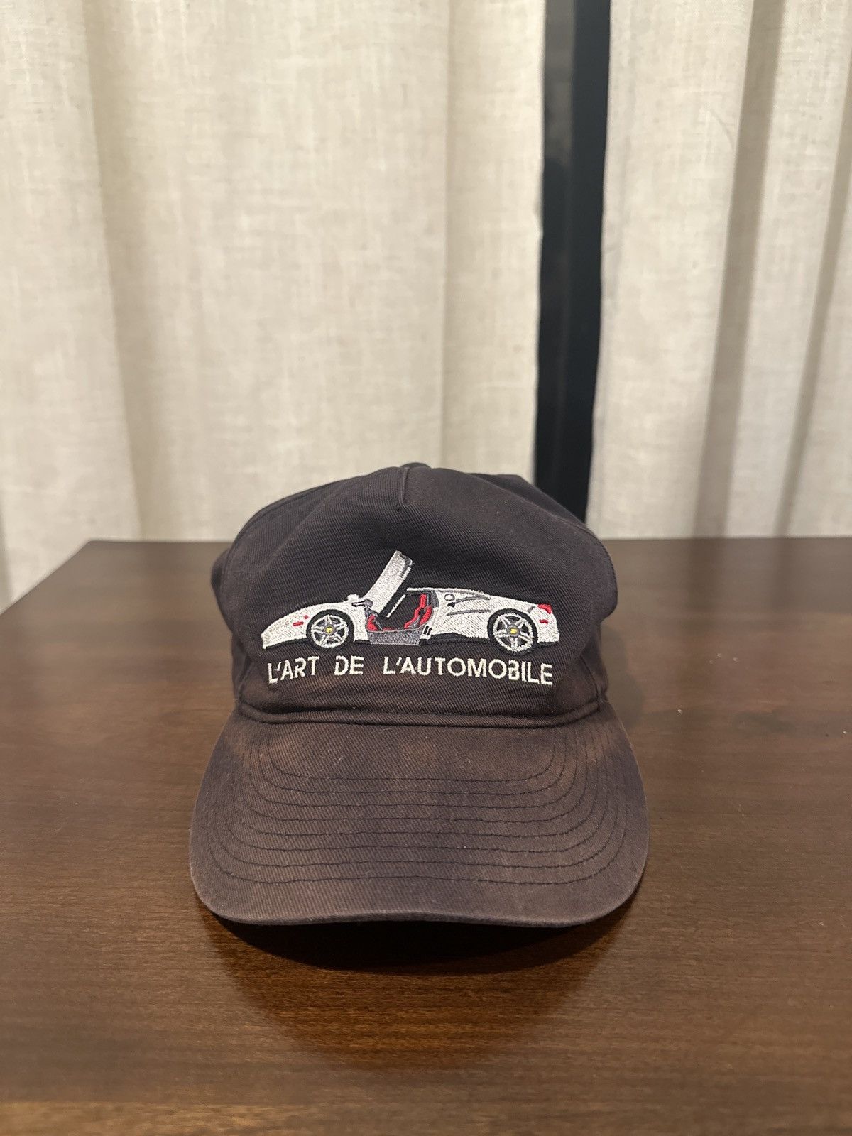 image of Kar L'art De L'automobil Hat in Black, Men's