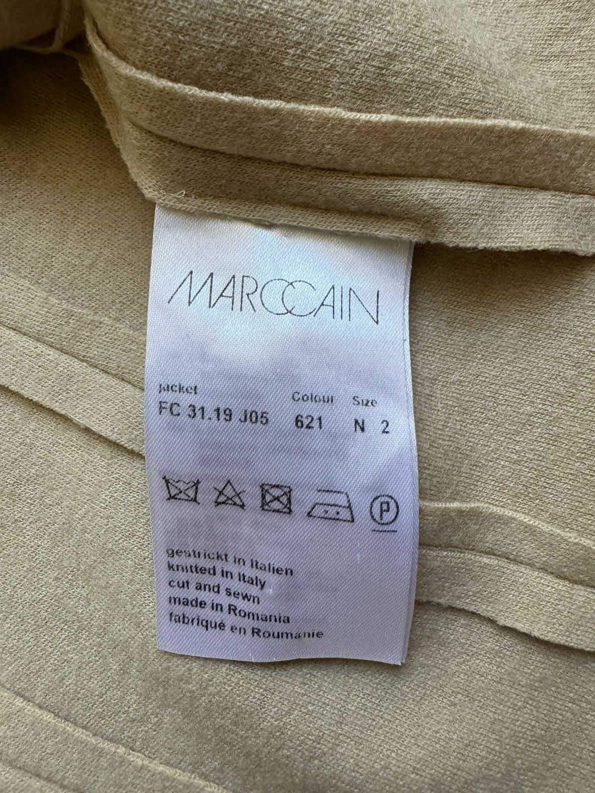 Other Marc Cain virgin wool & cashmere jacket Size M / US 6-8 / IT 42-44 - 3 Thumbnail