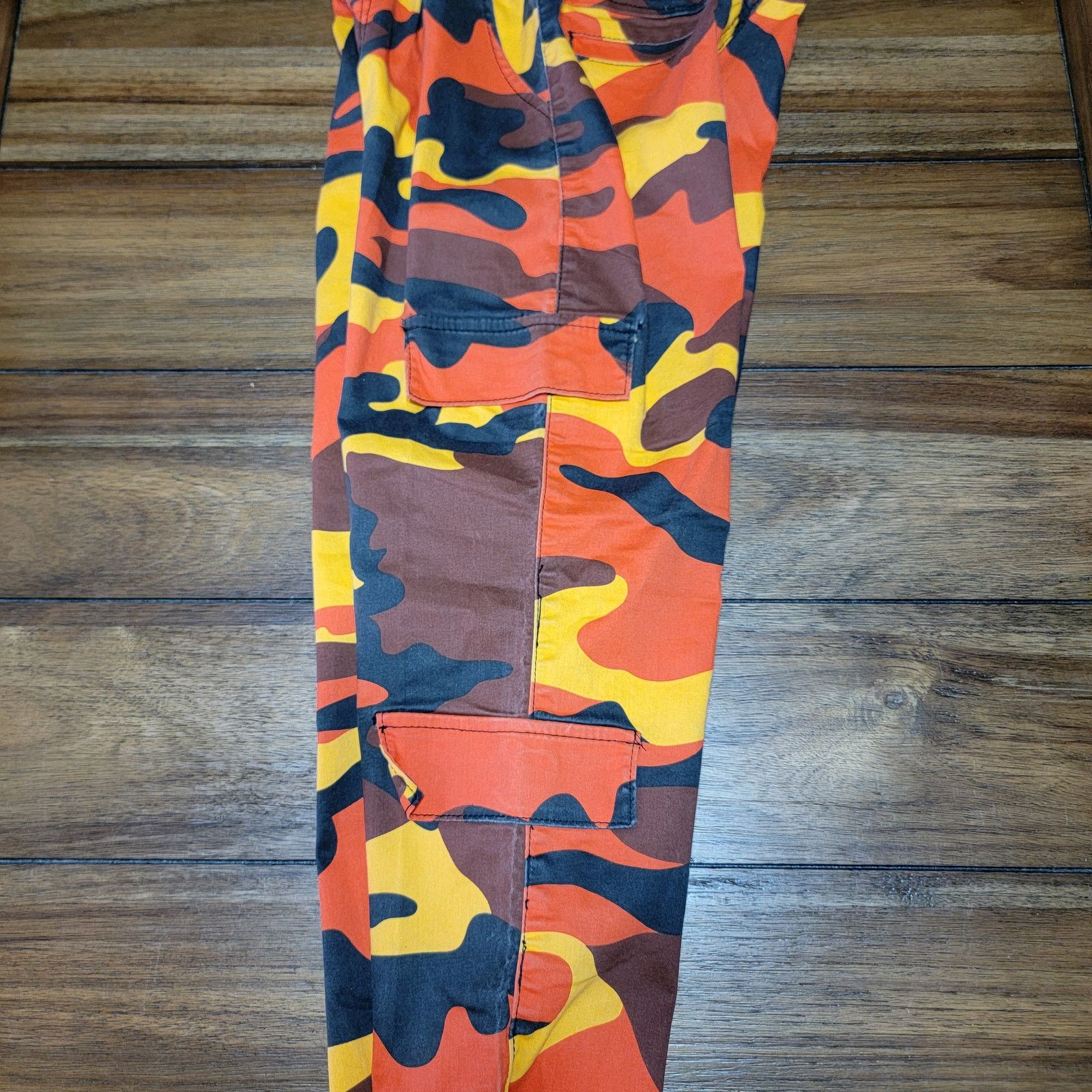 Other V.I.P. Camo Cargo Pants w/ Elastic Cuffs - Size Junior 1/25 Size 23" - 3 Thumbnail