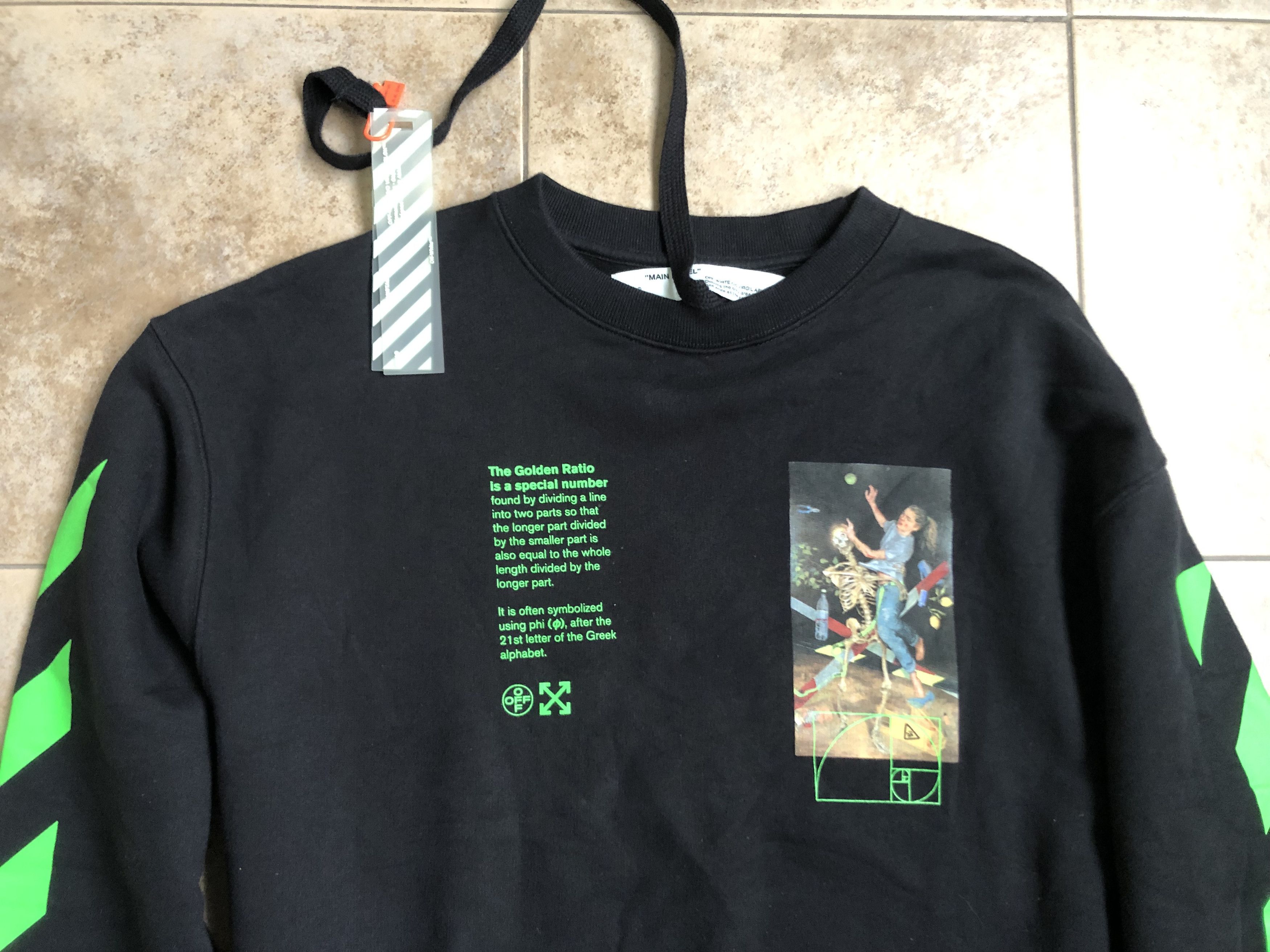 Off-White Off-White Pascal Painting Crewneck Sweatshirt Size XS Size US XS / EU 42 / 0 - 4 Thumbnail