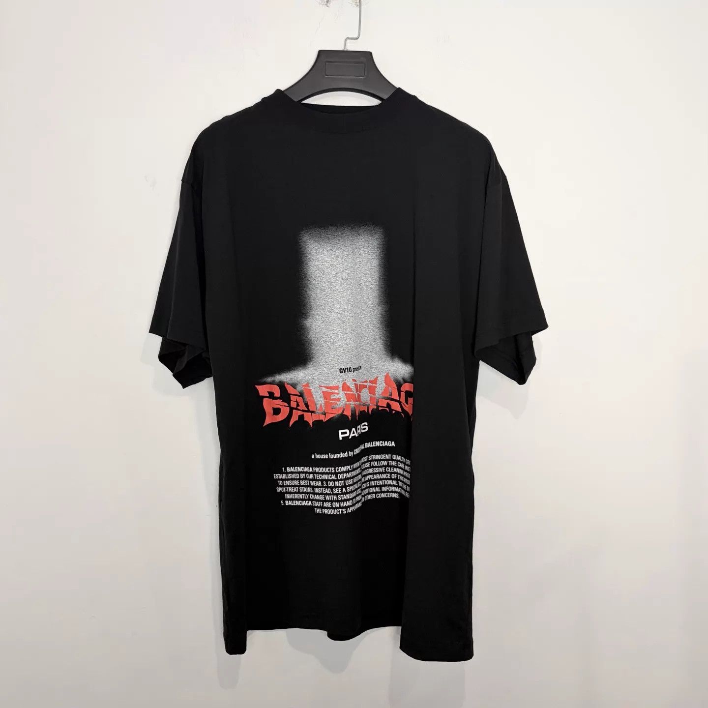 Balenciaga Balenciaga 2026fw Distressed Cracked Letter Logo S Jacket Size US S / EU 44-46 / 1 - 1 Thumbnail