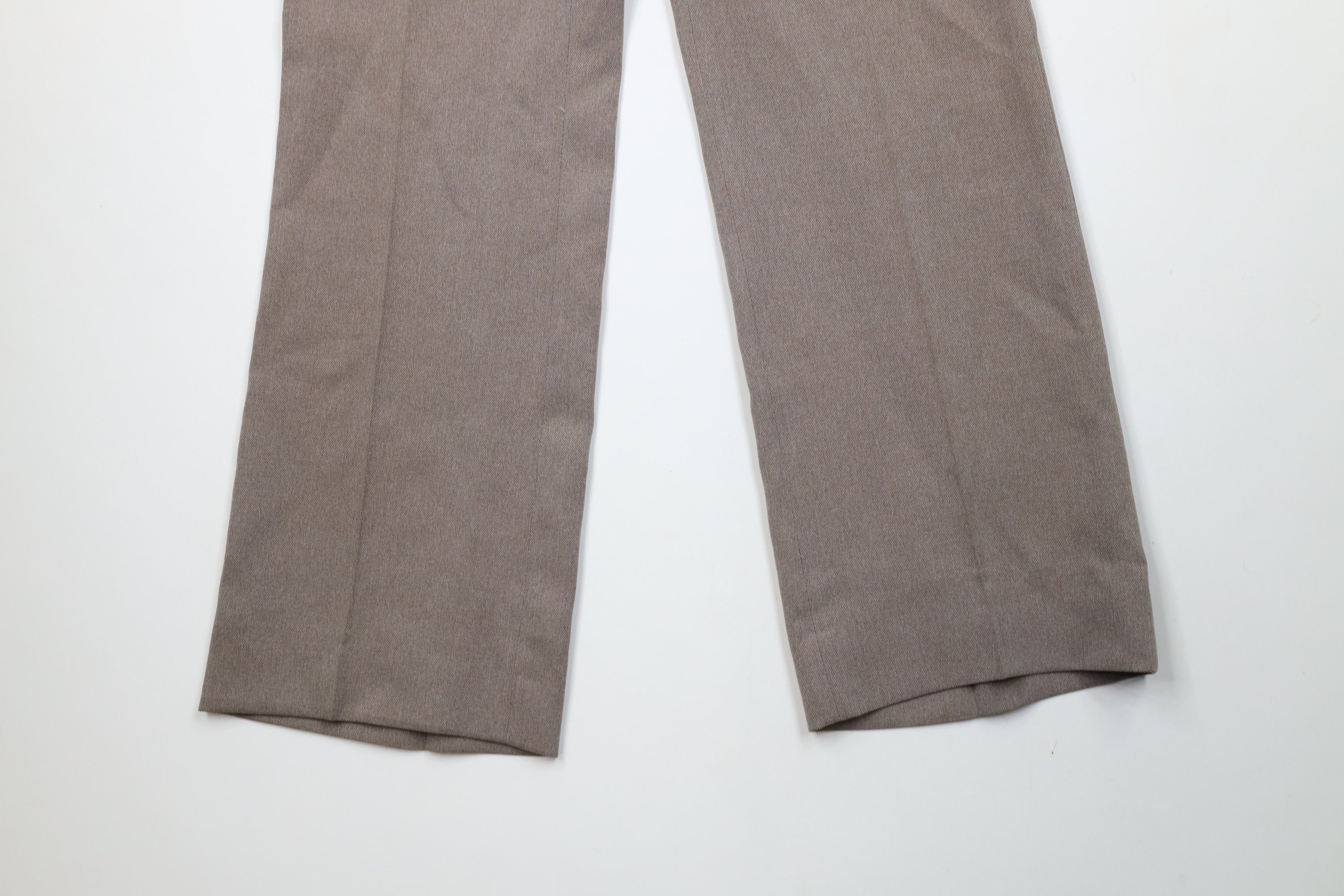 Vintage Vintage 70s Streetwear Knit Bell Bottoms Chino Pants USA Size US 34 / EU 50 - 4 Thumbnail