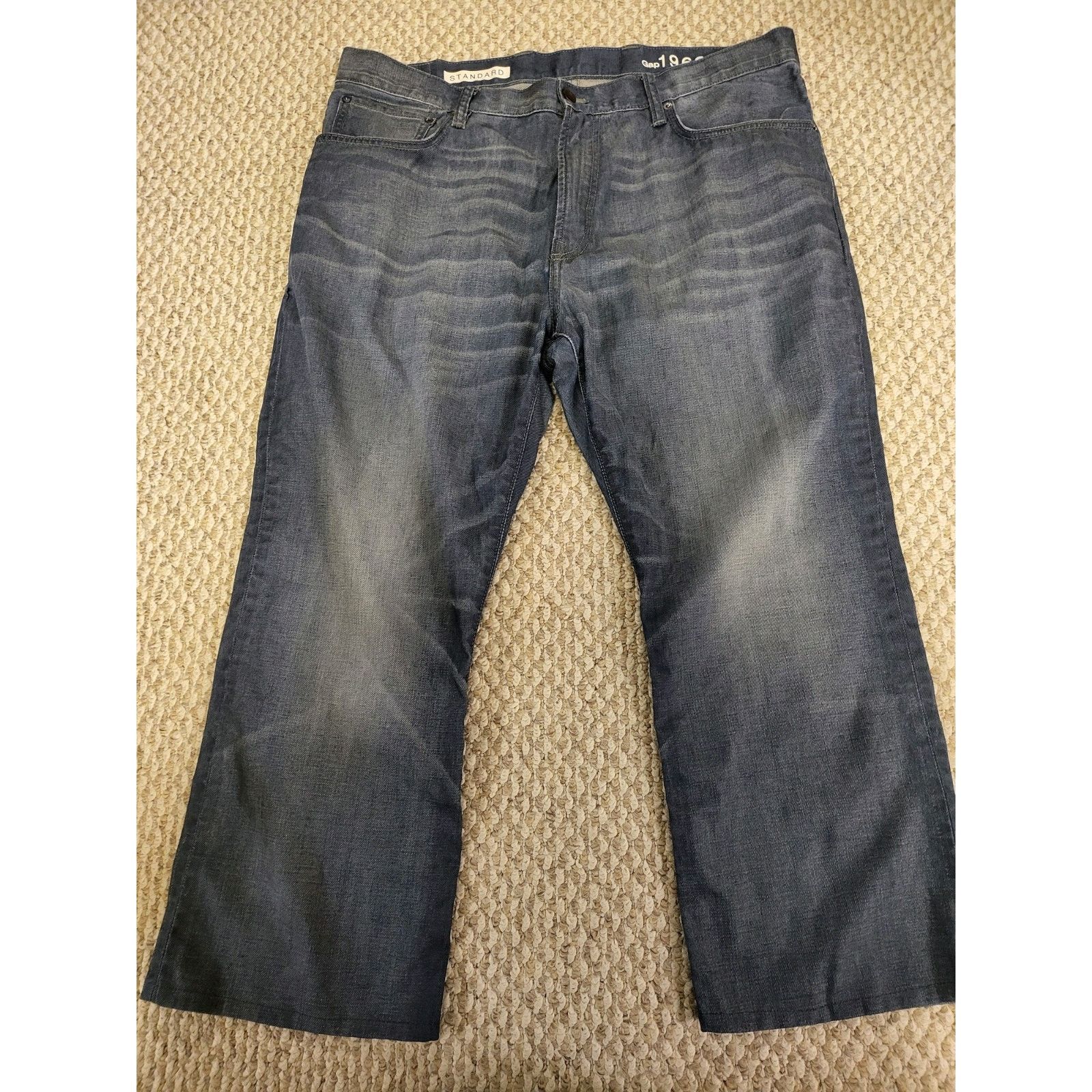 Gap GAP 1969 Standard Mens Jeans Size 38x30 Size US 38 / EU 54 - 1 Thumbnail