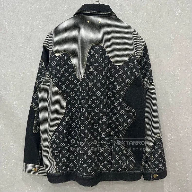 Louis Vuitton Louis Vuitton Nigo Embroidered Patchwork Full Logo Deconst Size US M / EU 48-50 / 2 - 2 Thumbnail