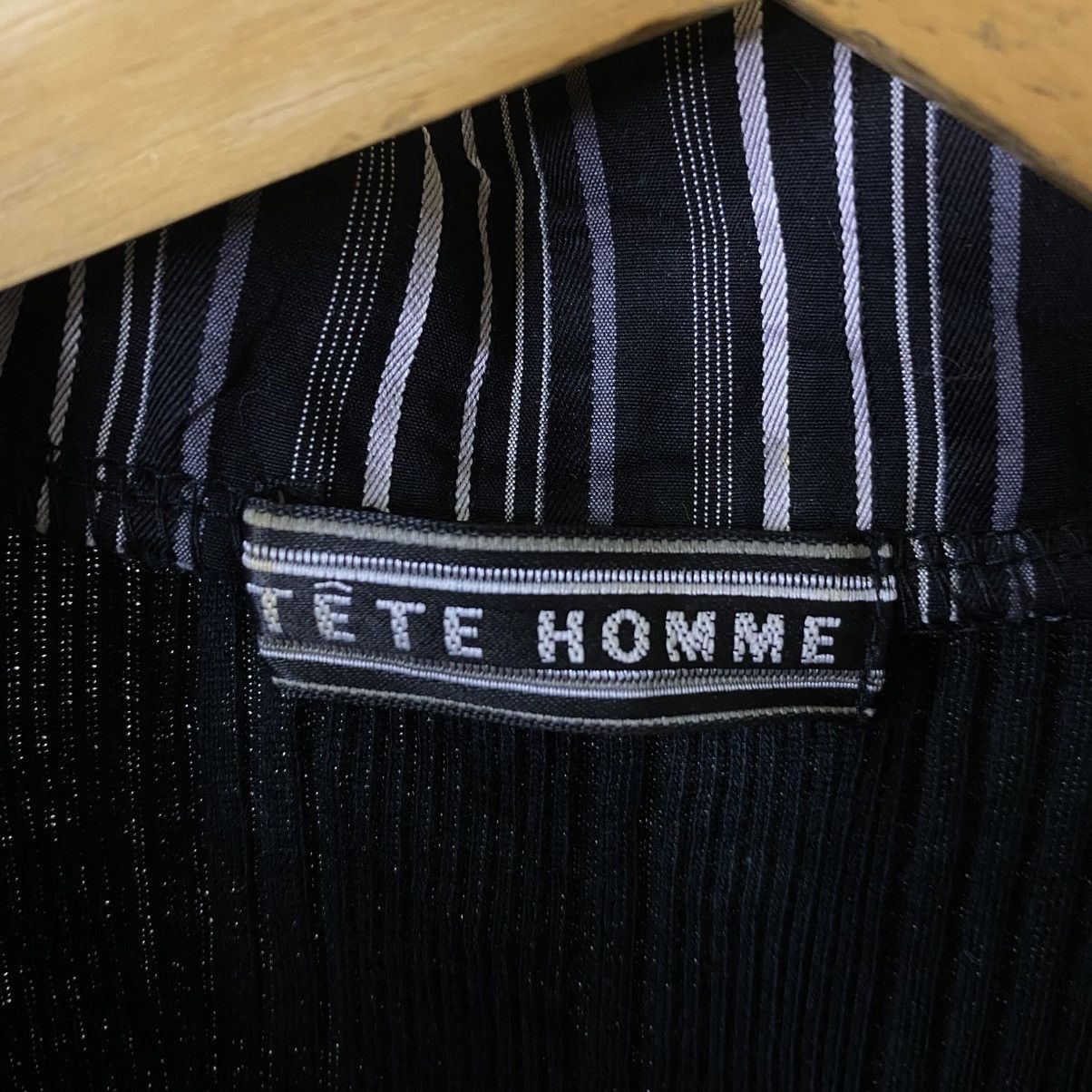 Tete Homme By Issey Miyake Avant Garde Polo T Shirt Size US S / EU 44-46 / 1 - 4 Thumbnail