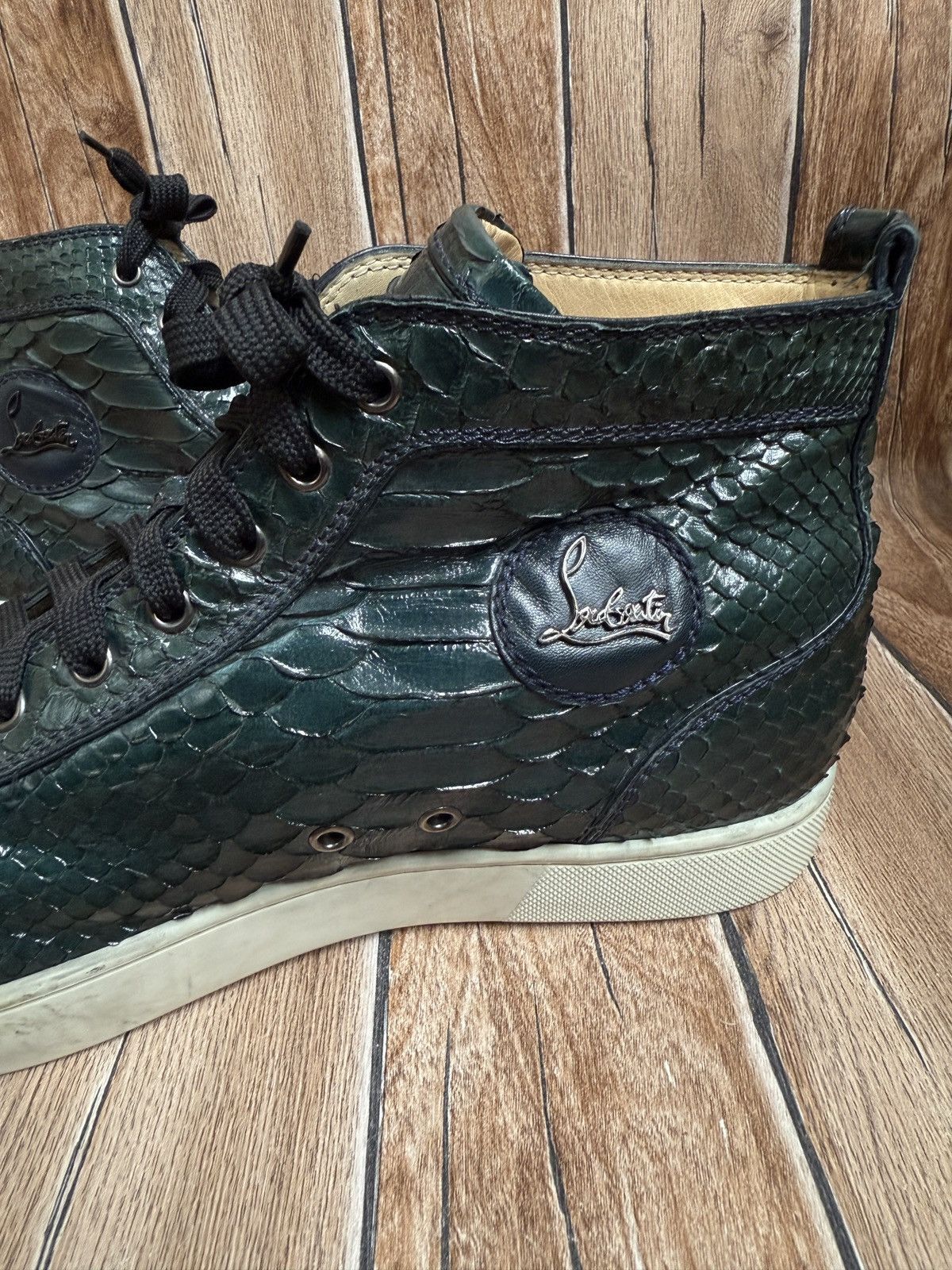 Christian Louboutin 🕷️🔋Louis python sneaker Size US 13 / EU 46 - 10 Thumbnail