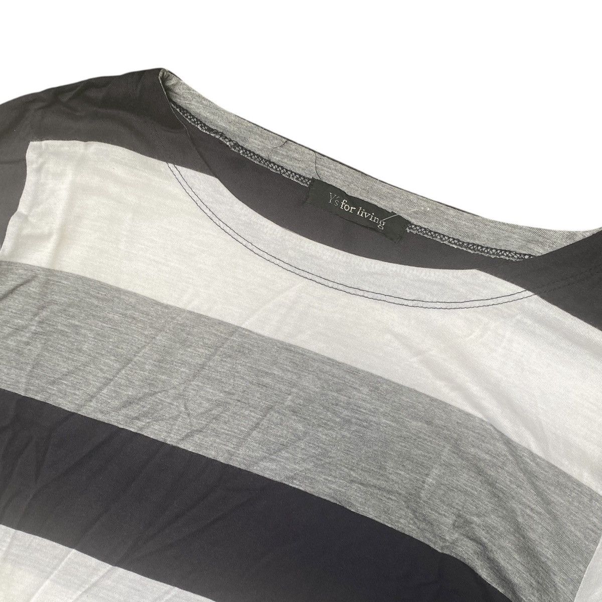 Y's Y’s for living stripe shirt Size M / US 6-8 / IT 42-44 - 2 Thumbnail