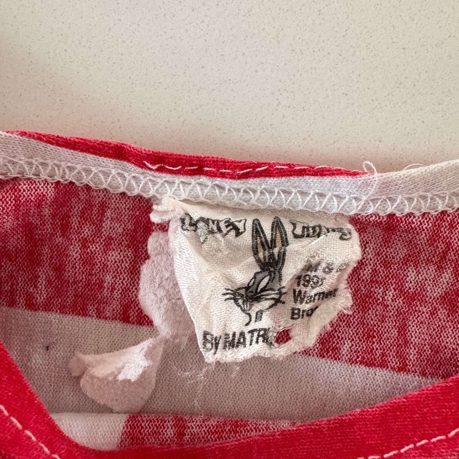 Vintage VTG Pepe Le Pew/Penelope Pussycat tank top Size M / US 6-8 / IT 42-44 - 5 Thumbnail