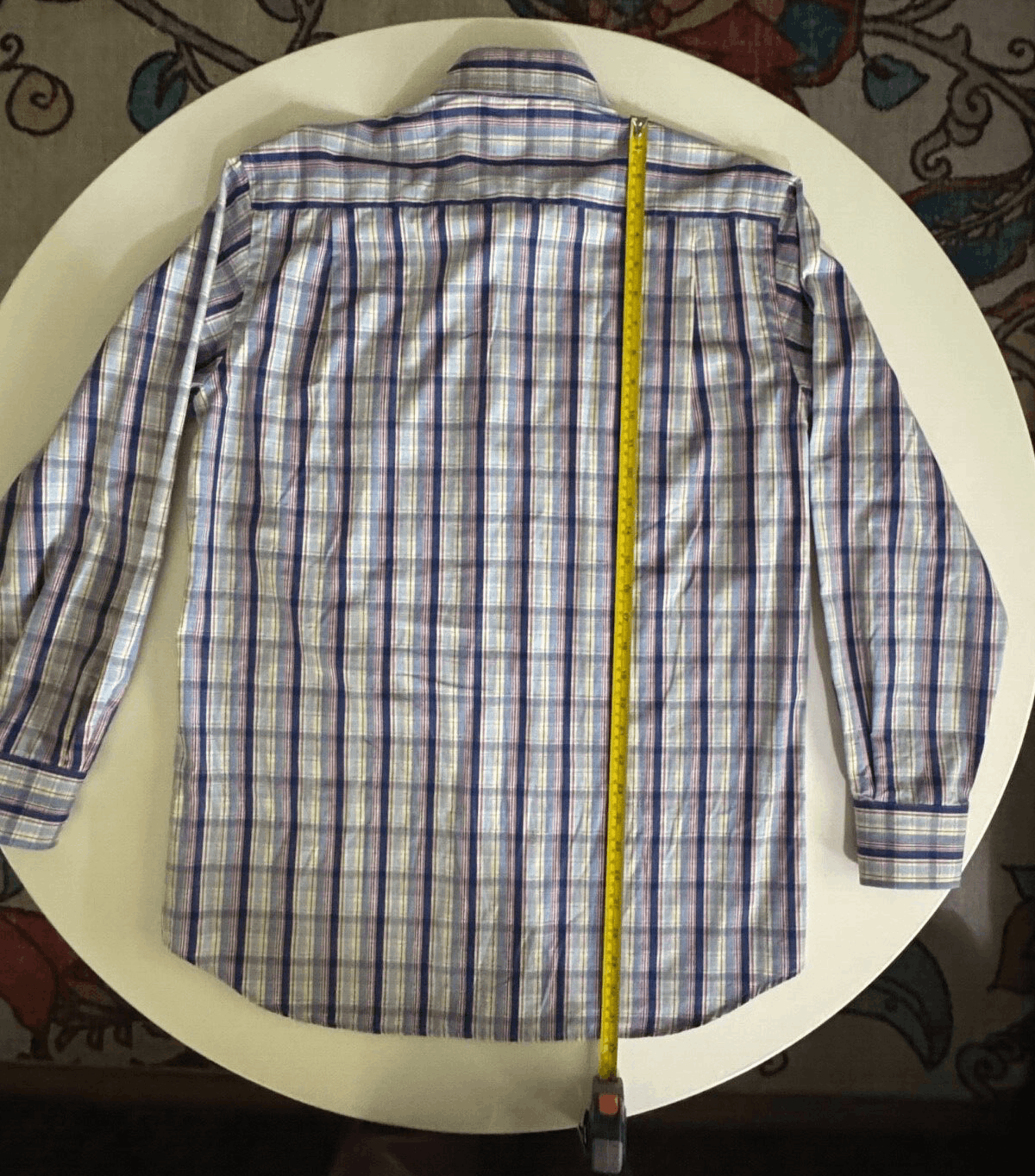Paul & Shark Paul & Shark Yachting Mens S Blue Plaid Button Down Shirt Size US S / EU 44-46 / 1 - 4 Thumbnail