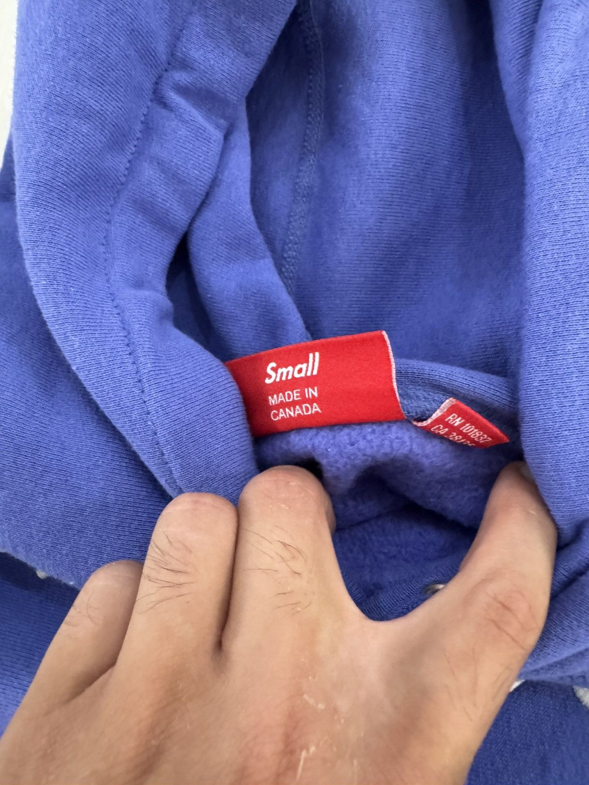 Supreme Supreme Futura Hoodie Sweatshirt SS24 Purple size small used Size US S / EU 44-46 / 1 - 6 Thumbnail