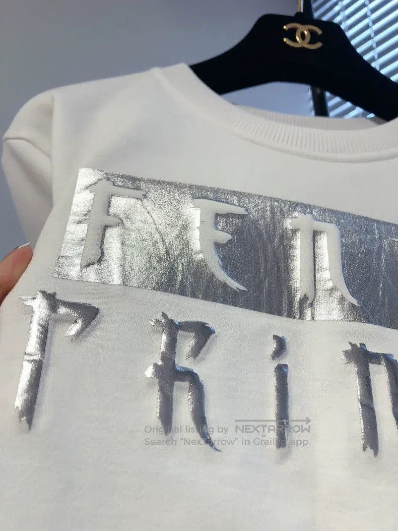 Fendi Fendi Rihanna Collaboration White Sweatshirt Size XS / US 0-2 / IT 36-38 - 3 Thumbnail