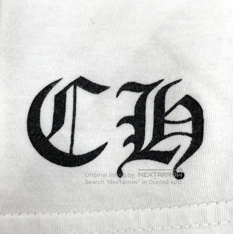 Chrome Hearts Chrome Hearts White Cotton T-Shirt for Men . Size US L / EU 52-54 / 3 - 5 Thumbnail
