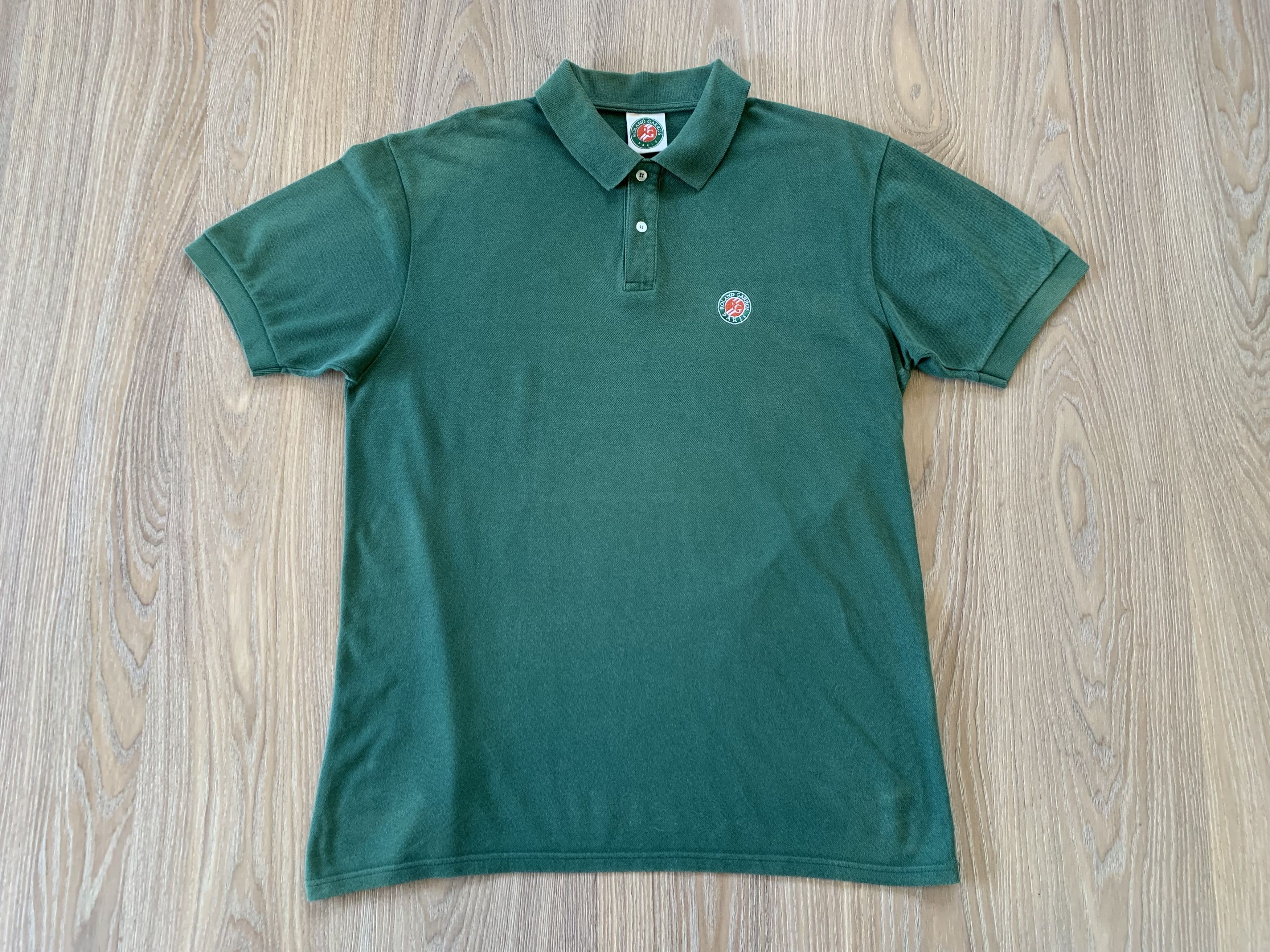 Vintage Vintage Roland Garros Paris Polo T-Shirt Size US XL / EU 56 / 4 - 2 Thumbnail