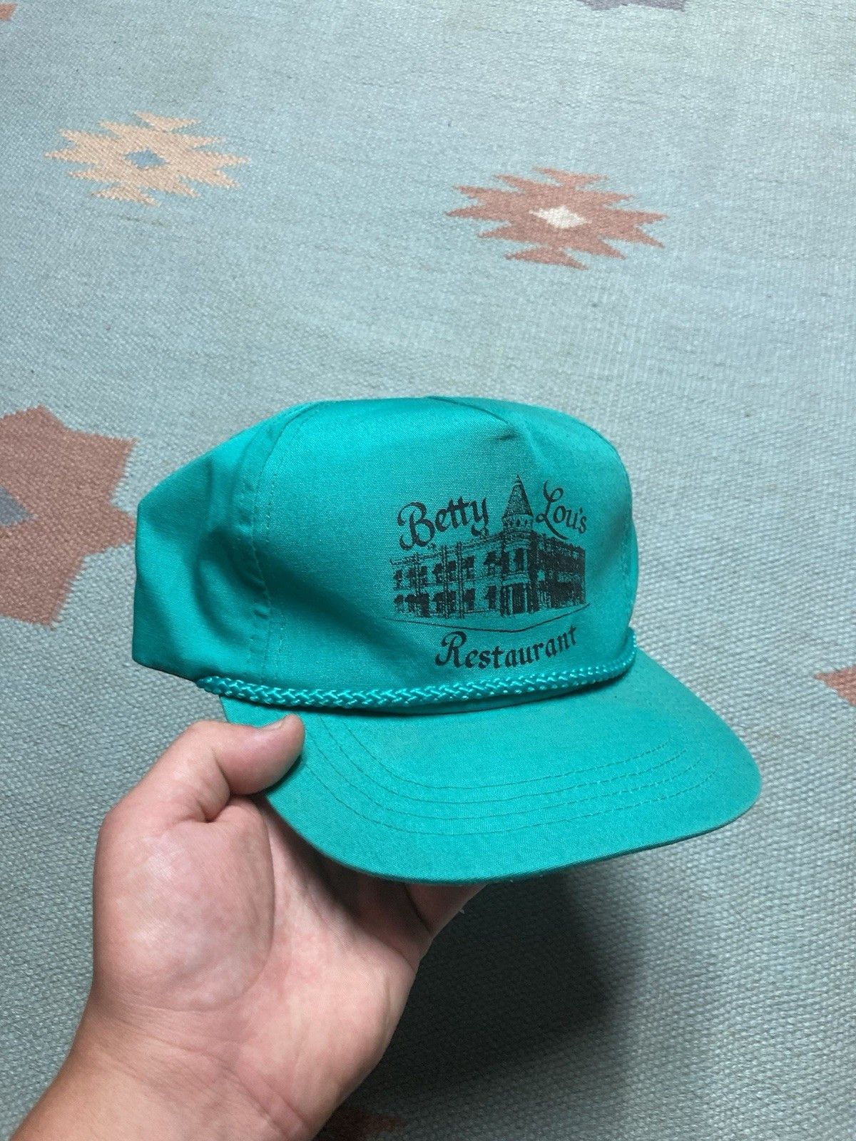 Vintage SnapBack hat Betty Lous seafood restaurant San Francisco Cal Size ONE SIZE - 1 Thumbnail