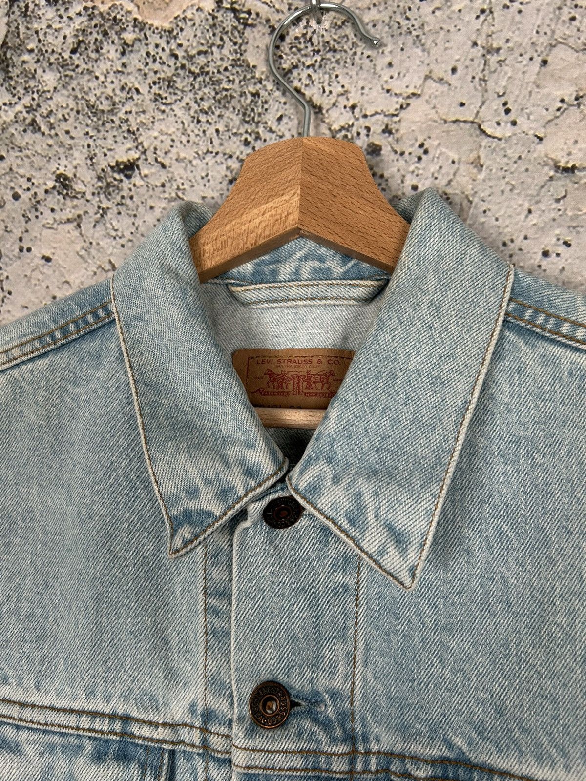 Levi's Vintage 1992 Archive Levi’s 90s Denim Vest Jeans Rare Size US S / EU 44-46 / 1 - 3 Thumbnail