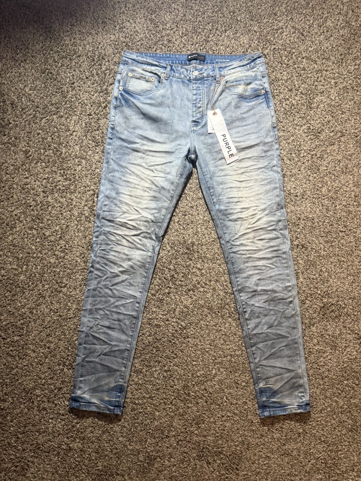 Purple Brand Purple denim jeans Size US 33 - 1 Thumbnail