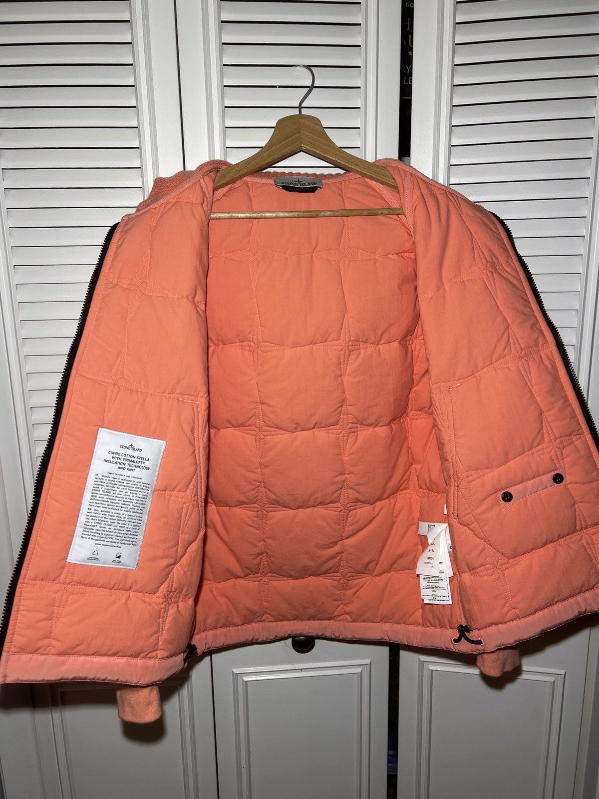 Stone Island Cupro Cotton Stella with Primaloft insulation jacket Size US M / EU 48-50 / 2 - 7 Thumbnail