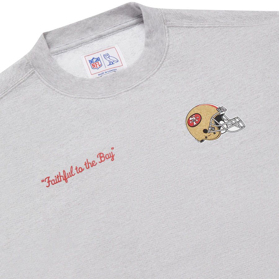 Drake OVO x NFL San Francisco 49ers Crewneck Size US L / EU 52-54 / 3 - 8 Thumbnail