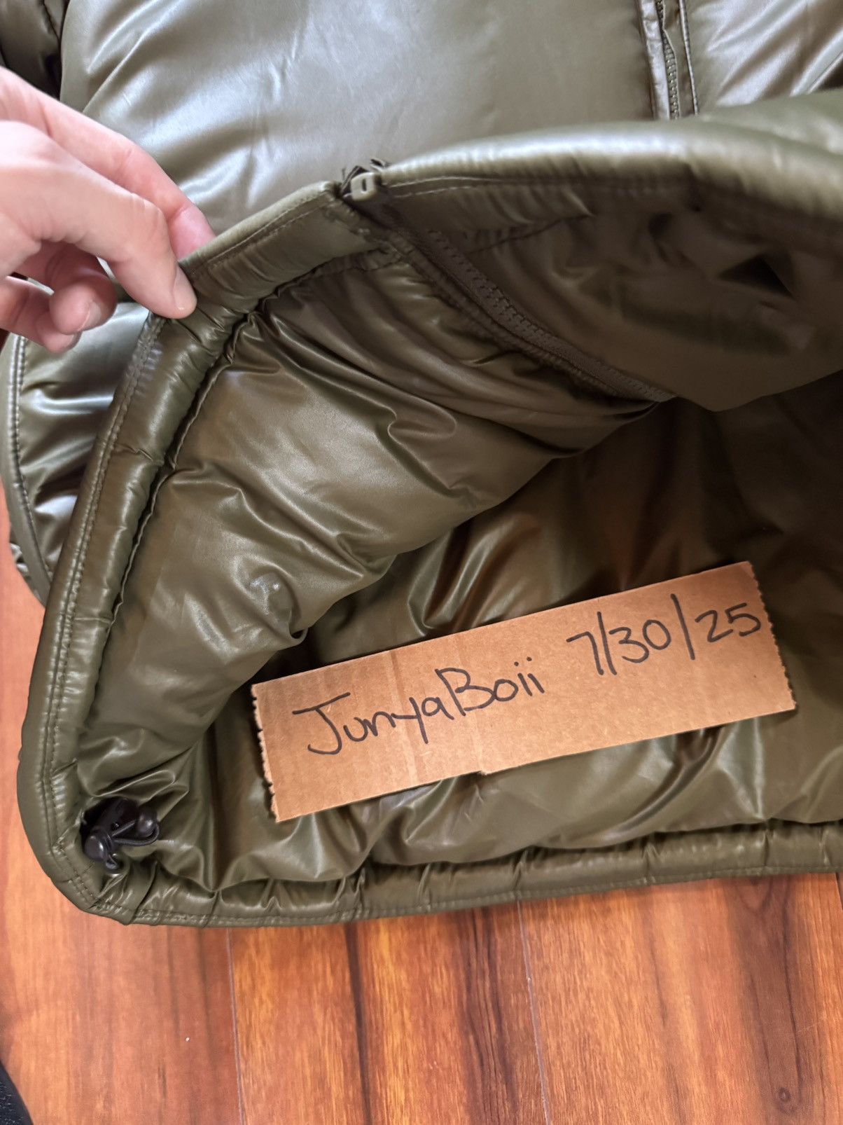 Fuck The Population FTP SS23 Olive World Domination Puffer Jacket Medium Size US M / EU 48-50 / 2 - 6 Thumbnail