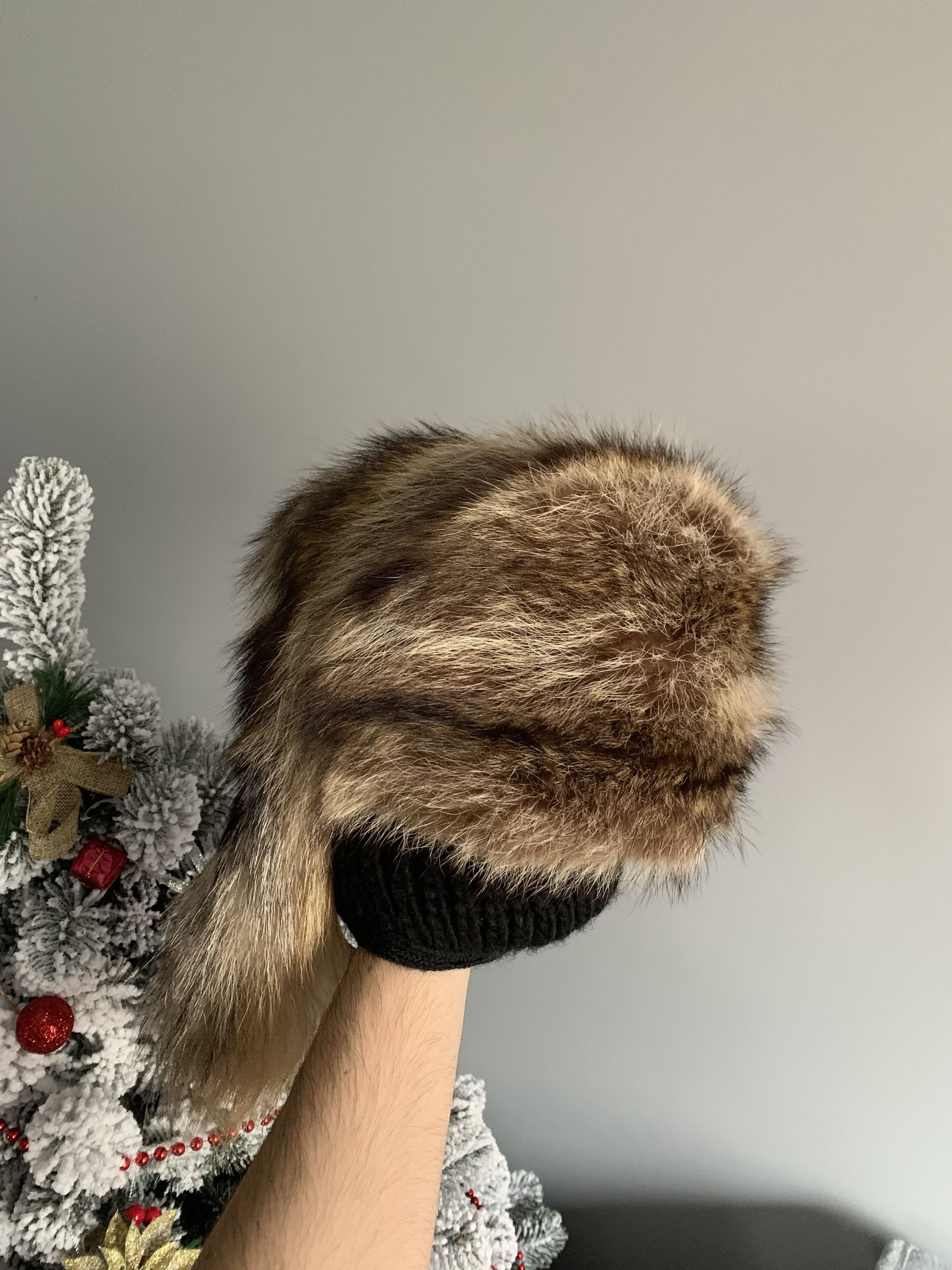 Vintage Vintage Real Fur Mohair Hat Ushanka style Size ONE SIZE - 3 Thumbnail