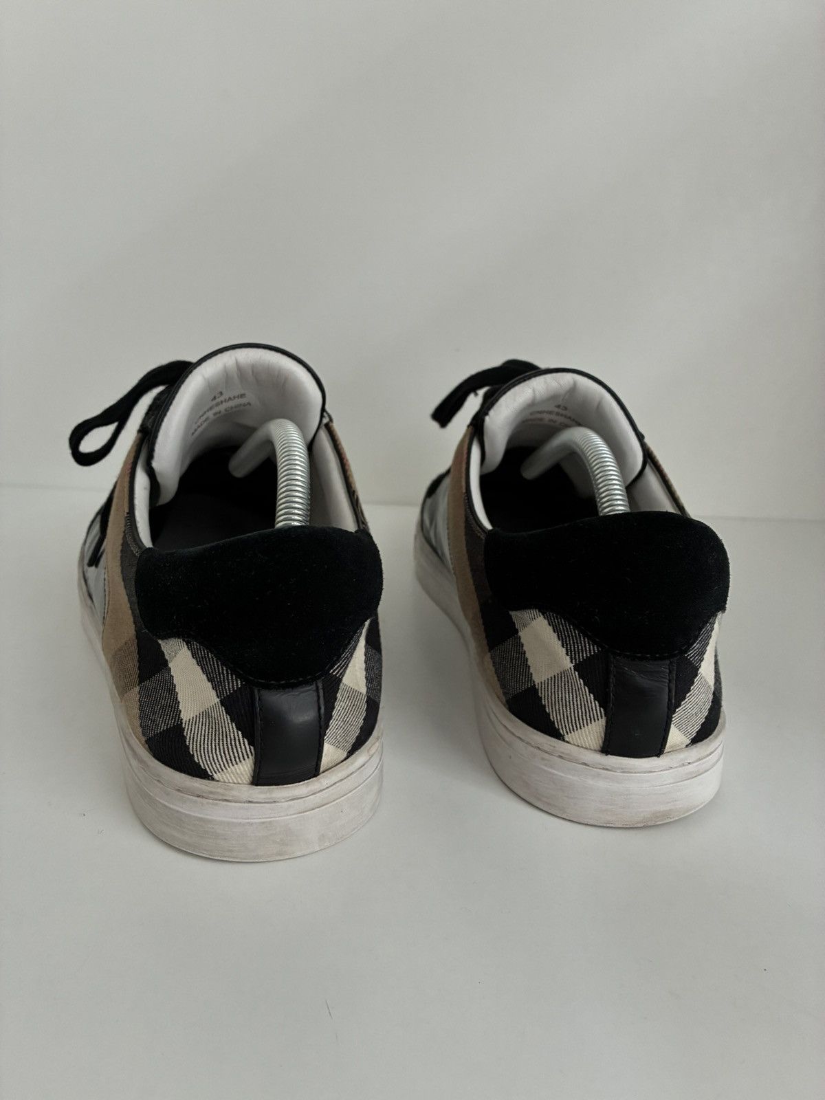 Burberry Burberry low trainers luxury sneakers leather House Check Size US 10 / EU 43 - 6 Thumbnail