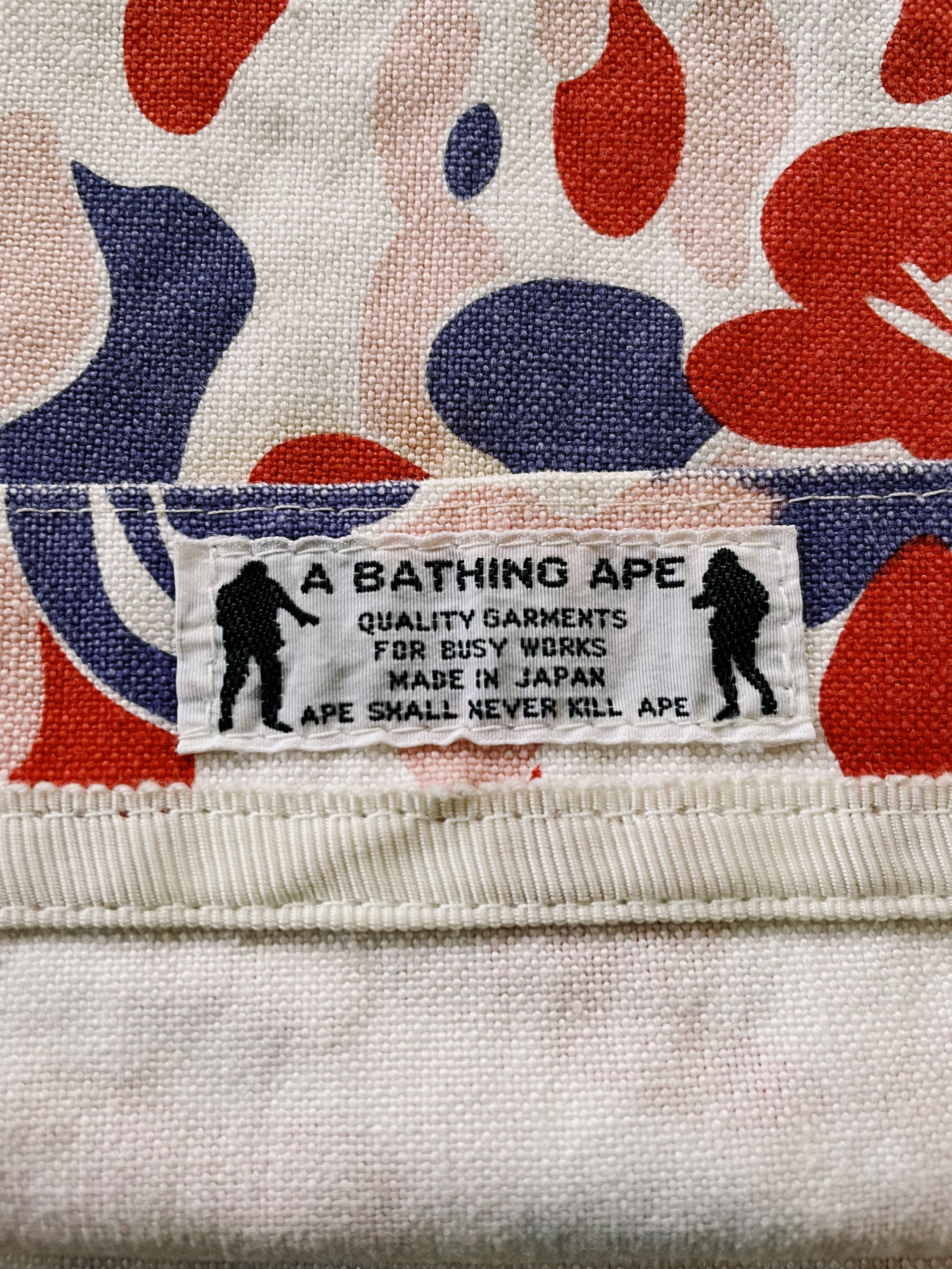 Bape Vintage Y2K Bape A Bathing Ape Cherie Camo Tote Bag Size ONE SIZE - 3 Thumbnail
