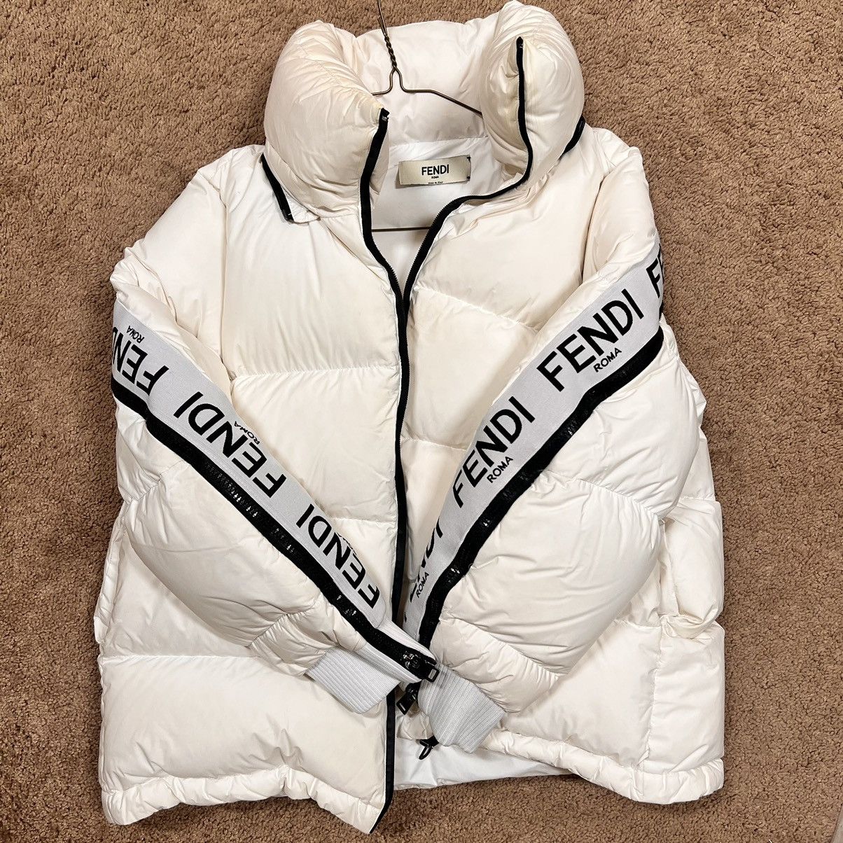 Fendi Fendi Roma Padded Puffer Size S / US 4 / IT 40 - 1 Thumbnail