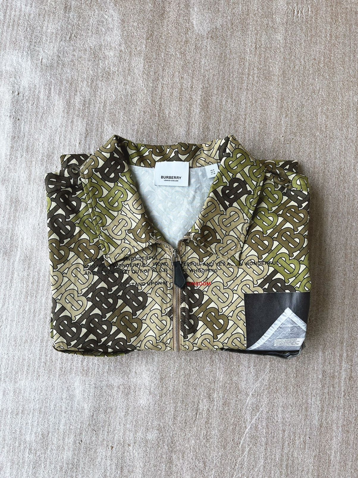 Burberry Burberry letter pattern T-shirt Size US M / EU 48-50 / 2 - 8 Thumbnail