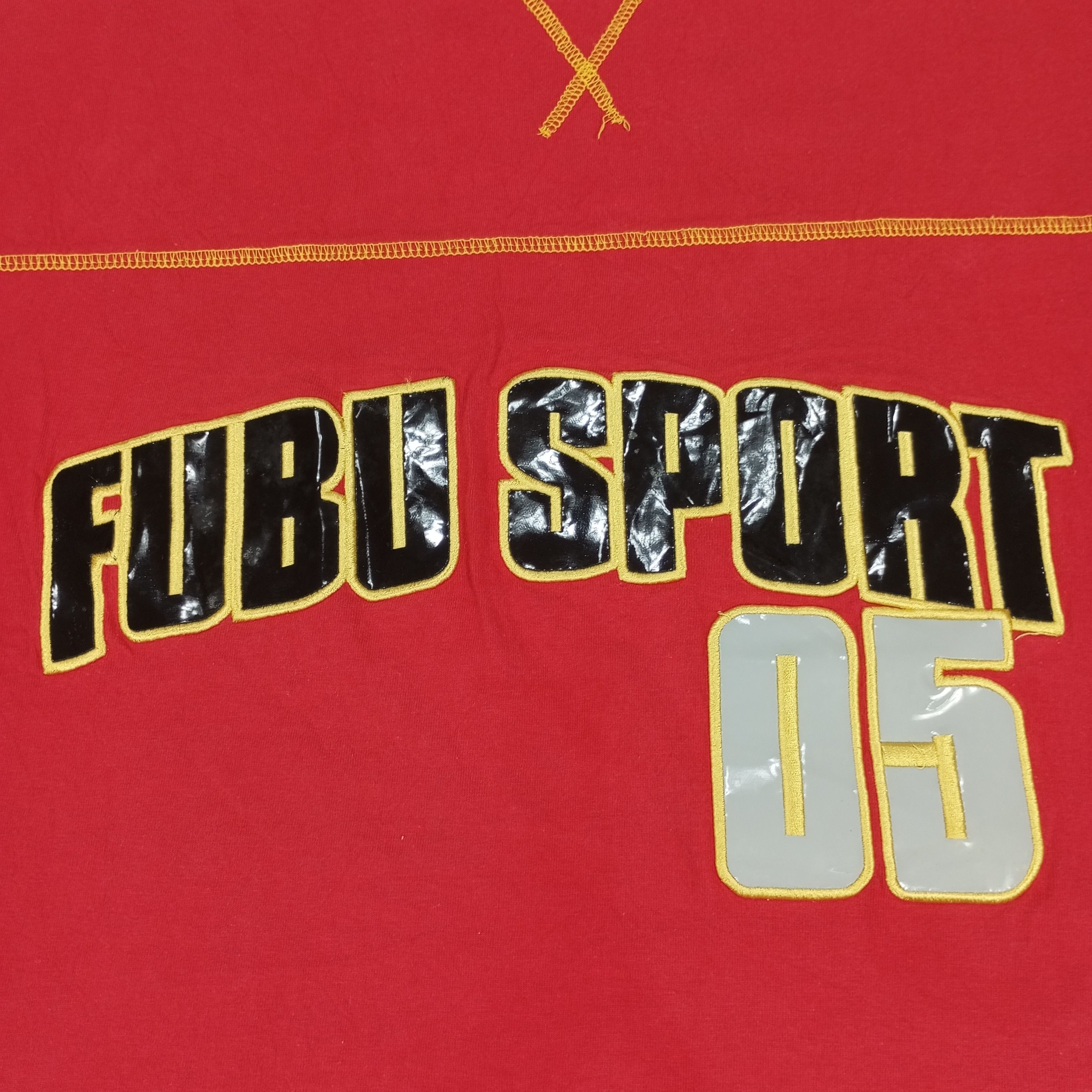 Fubu × Vintage Fubu Sport Streetwear Skateboard Style Tshirt Size US XL / EU 56 / 4 - 2 Thumbnail