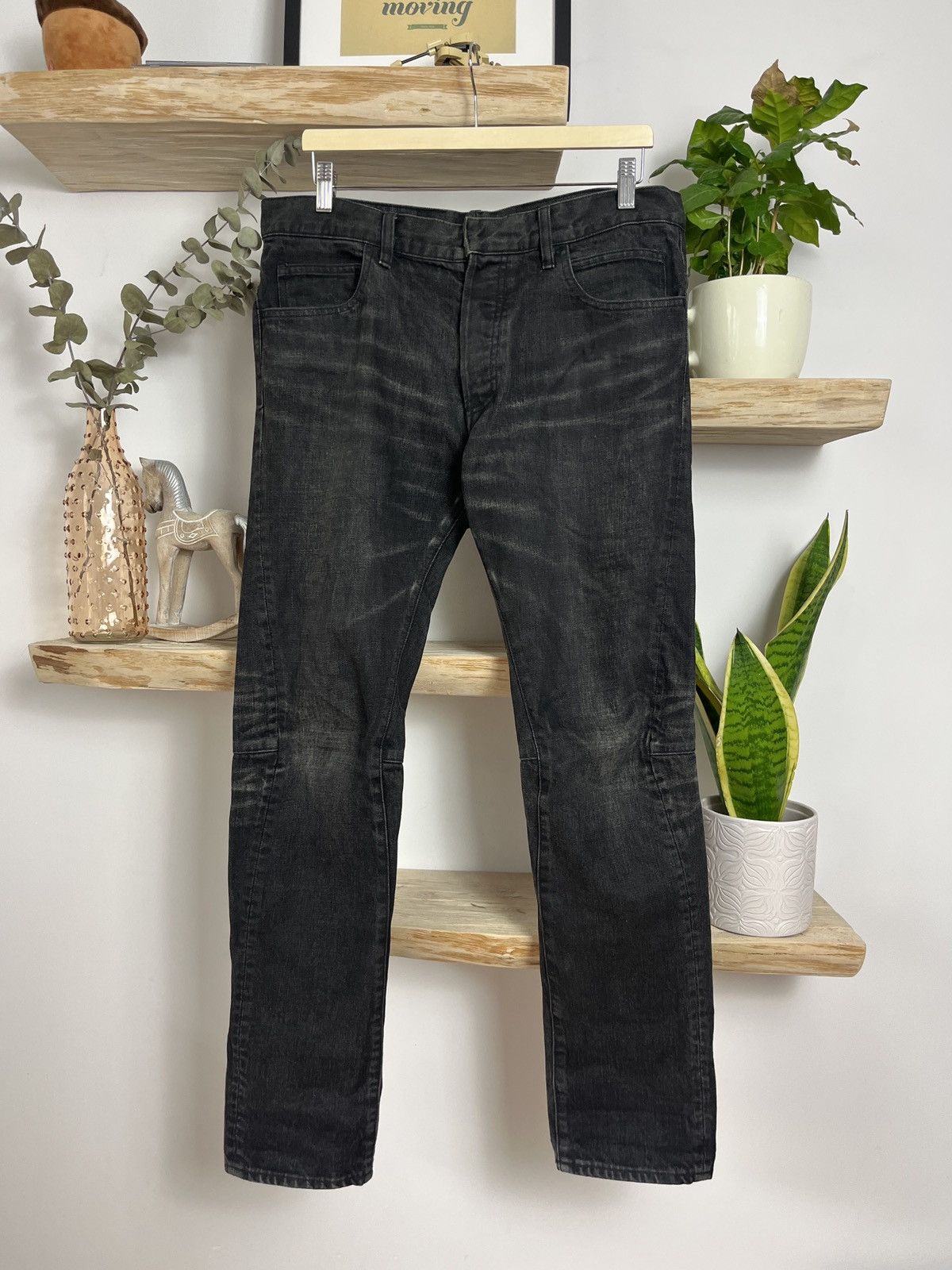 Balmain Balmain Decarnin era grey Wash Jeans Size US 31 - 1 Thumbnail