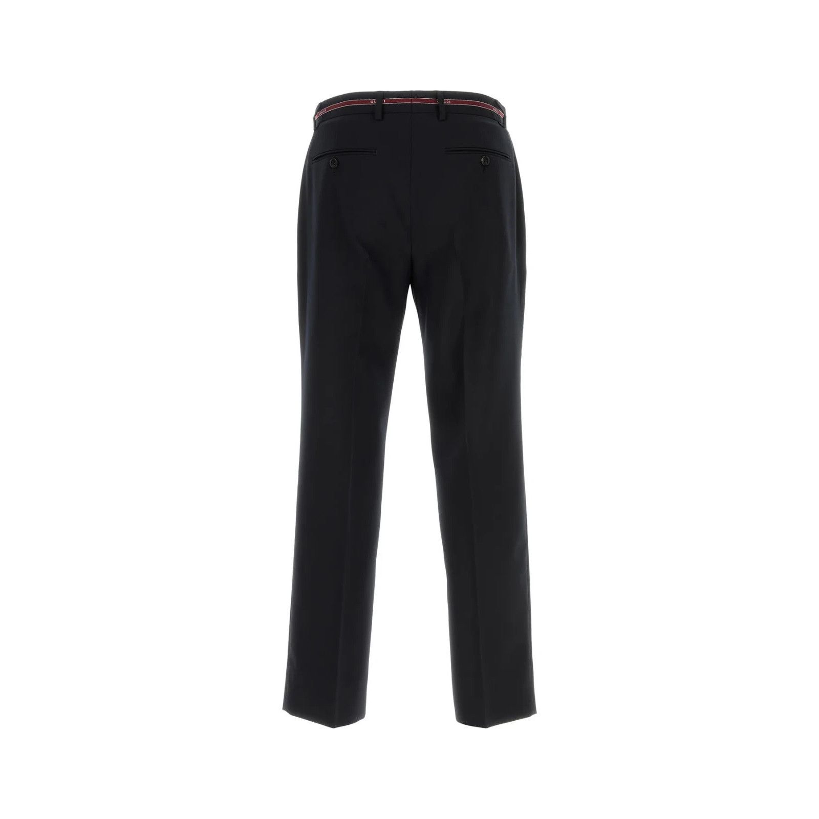 Gucci GUCCI Midnight Blue Wool Pants New & Authentic (Men's size:U Size US 34 / EU 50 - 2 Thumbnail