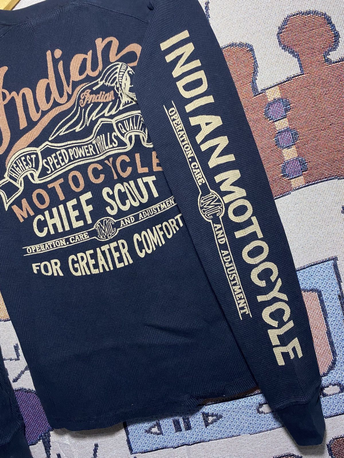 Japanese Brand Indian Motocycle Springfield Mass Racing Vintage Size US M / EU 48-50 / 2 - 5 Thumbnail