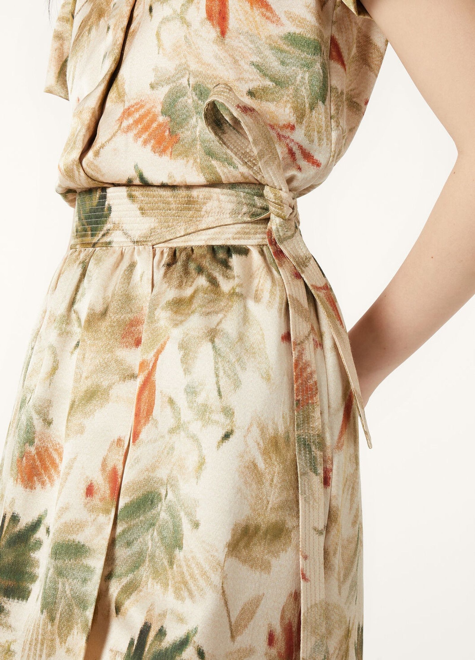 Loro Piana o1srvl11e0526 FAP2949 Leah Midi Skirt in Multicolor Size 28" / US 6 / IT 42 - 3 Thumbnail