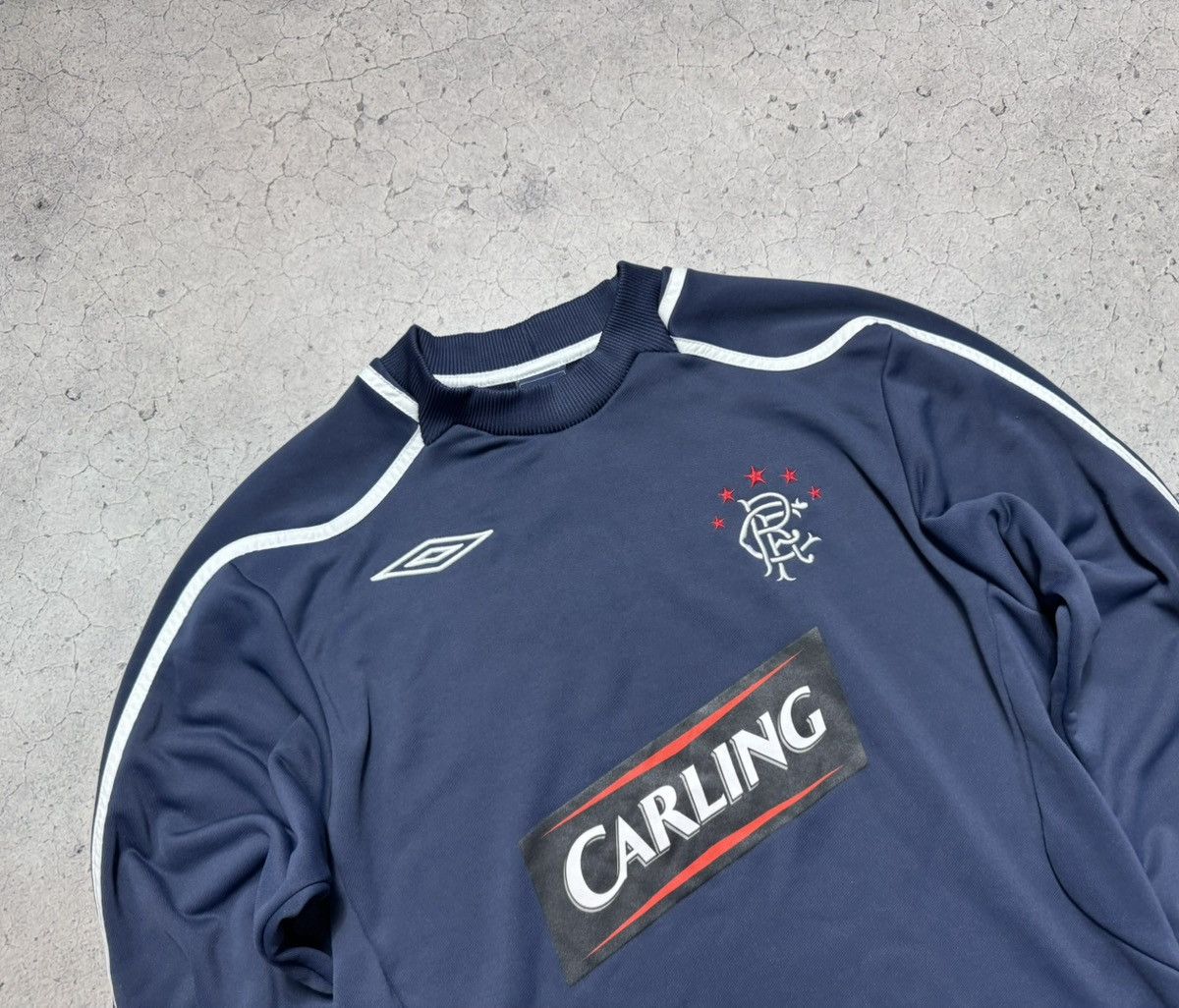Umbro Umbro FC Glasgow Rangers Vintage Football Soccer Sweatshirt Size US M / EU 48-50 / 2 - 5 Thumbnail
