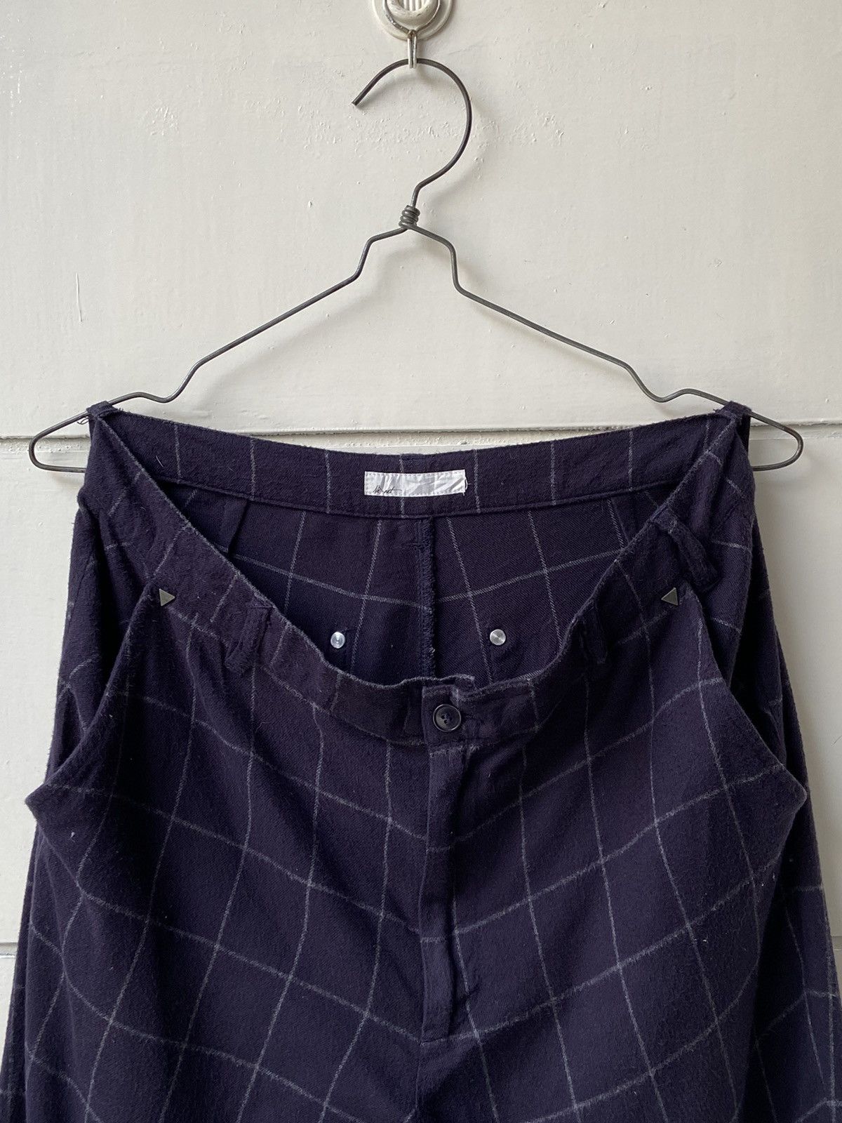 Issey Miyake NE-NET Plaid Long Pants Size US 30 / EU 46 - 2 Thumbnail