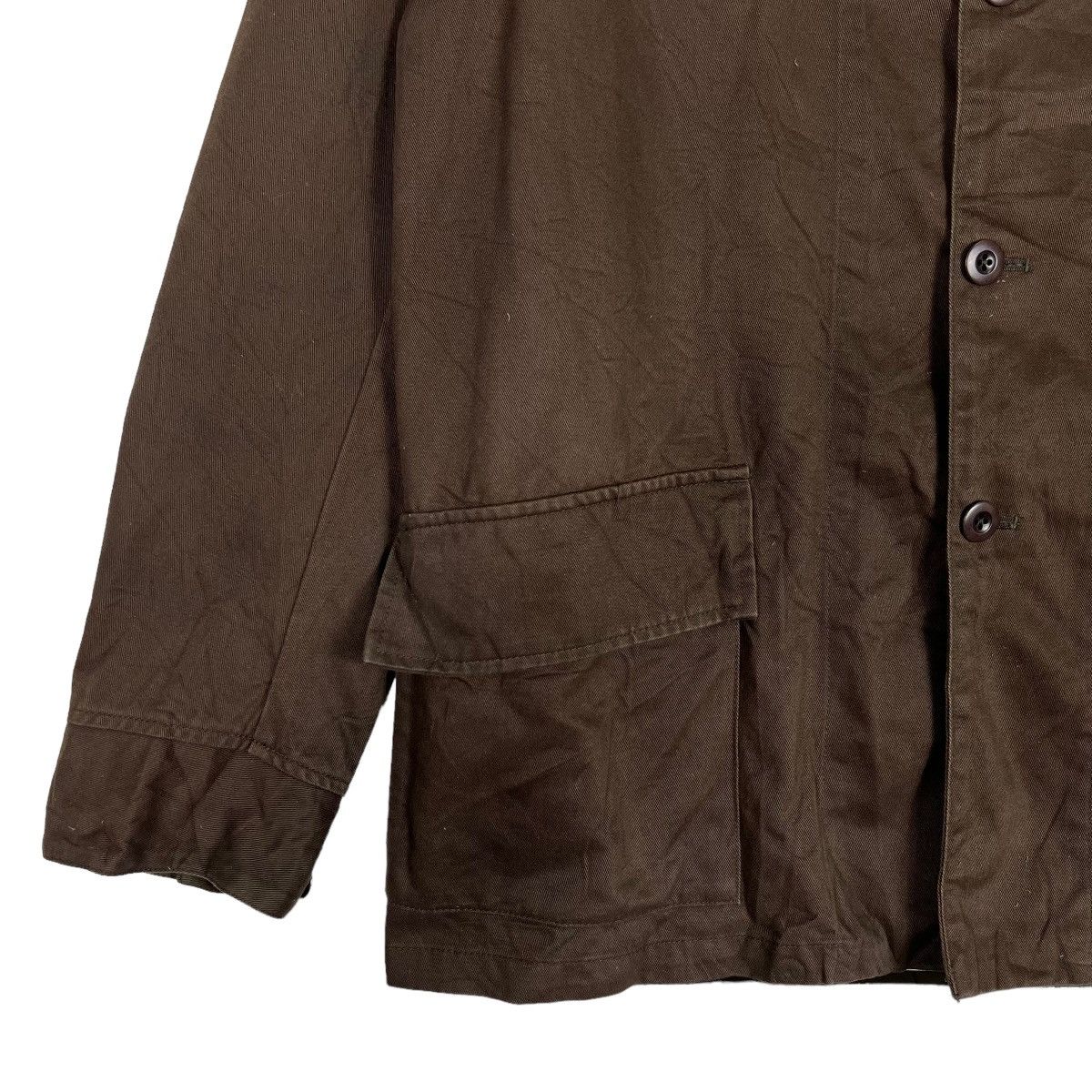 Issey Miyake BLUE LABEL UNITED ARROWS RICH BROWN CHORE JACKET Size US L / EU 52-54 / 3 - 4 Thumbnail