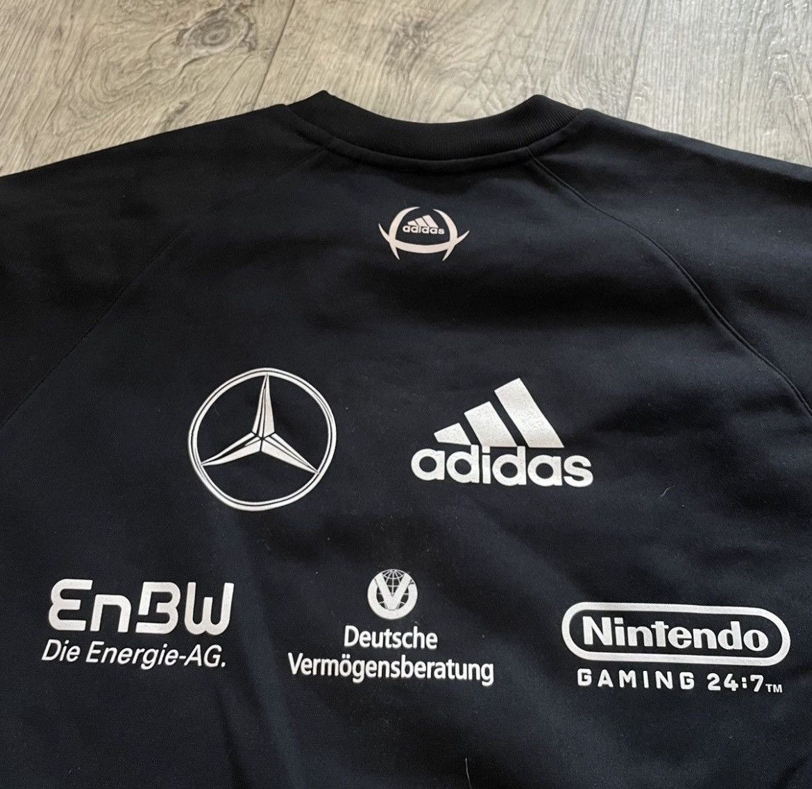 Adidas Vintage Soccer Football Sweatshirt Adidas FC Talent Germany Size US L / EU 52-54 / 3 - 3 Thumbnail