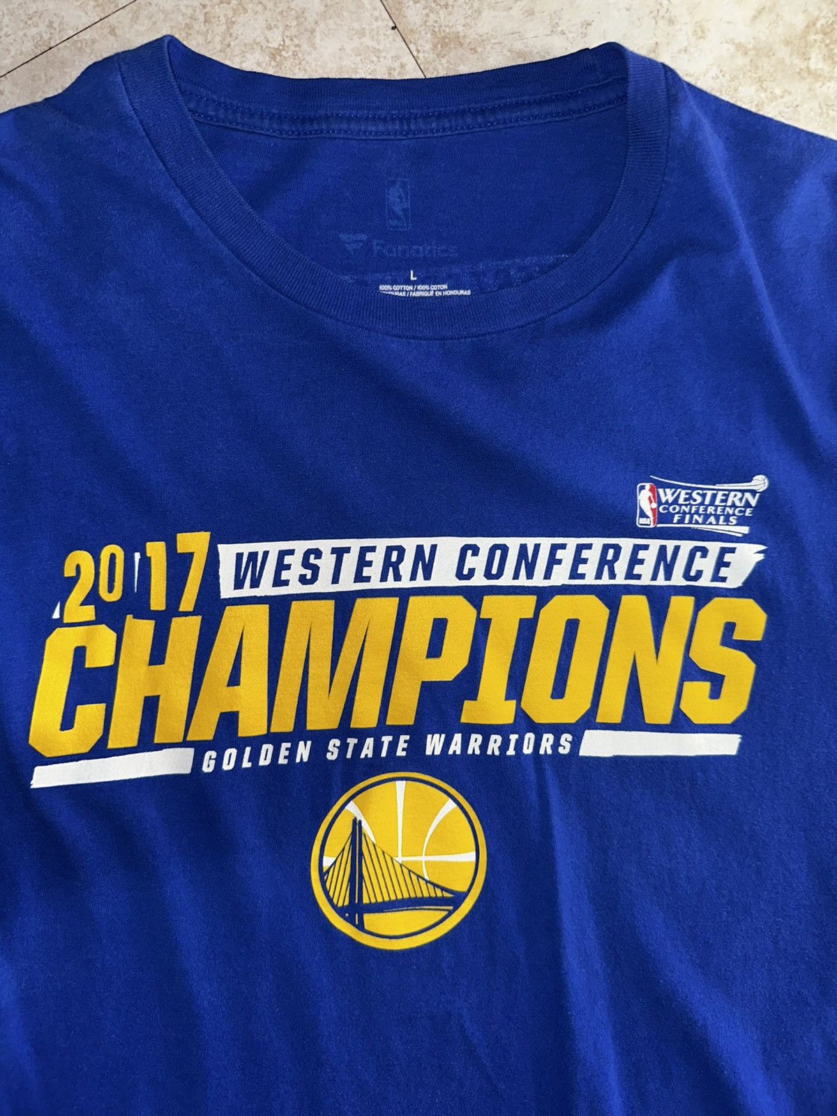 Vintage 2017 Golden State Championship tee Size US L / EU 52-54 / 3 - 3 Thumbnail
