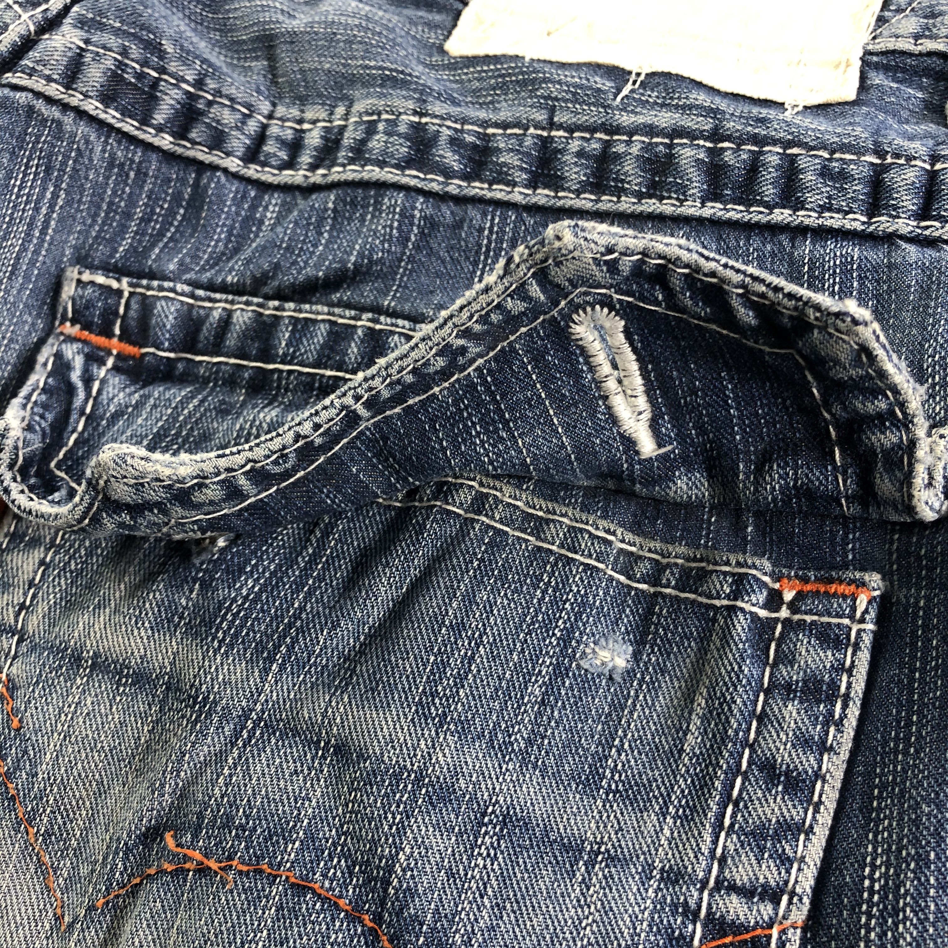 Edwin Edwin XV Jeans Faded Blue Denim KJ2487 Size US 34 / EU 50 - 8 Thumbnail