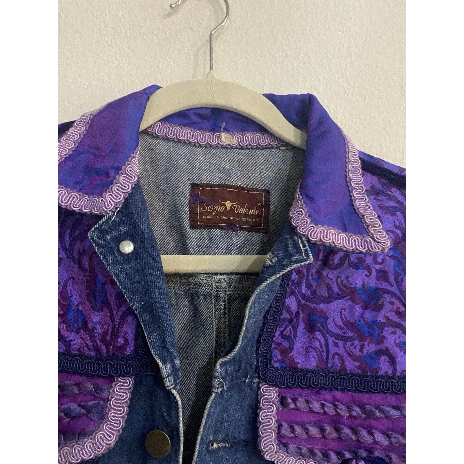 Other Sergio Valente Denim Button Jacket Womens Size Medium Y2K Size M / US 6-8 / IT 42-44 - 3 Thumbnail
