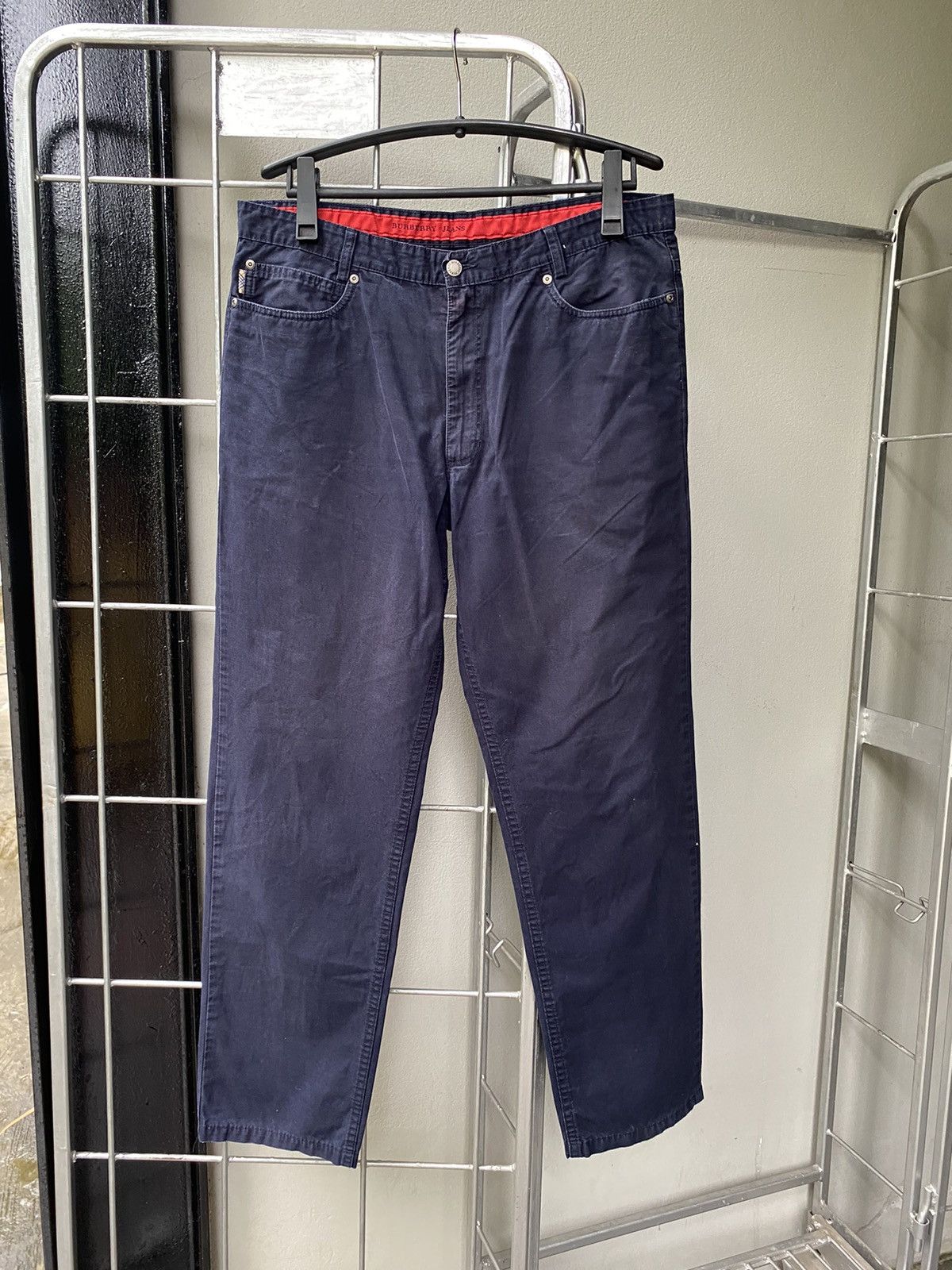 Burberry Burberry navy pants Size US 37 - 14 Thumbnail