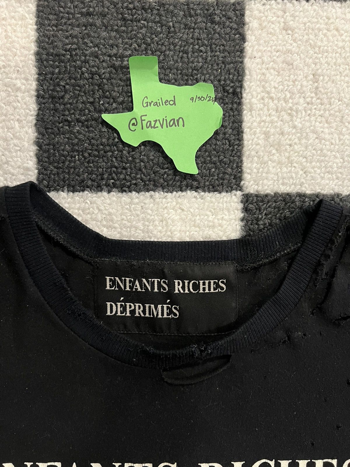 Enfants Riches Deprimes OG Enfants Riches Deprimes Logo Shirt Size US S / EU 44-46 / 1 - 2 Thumbnail