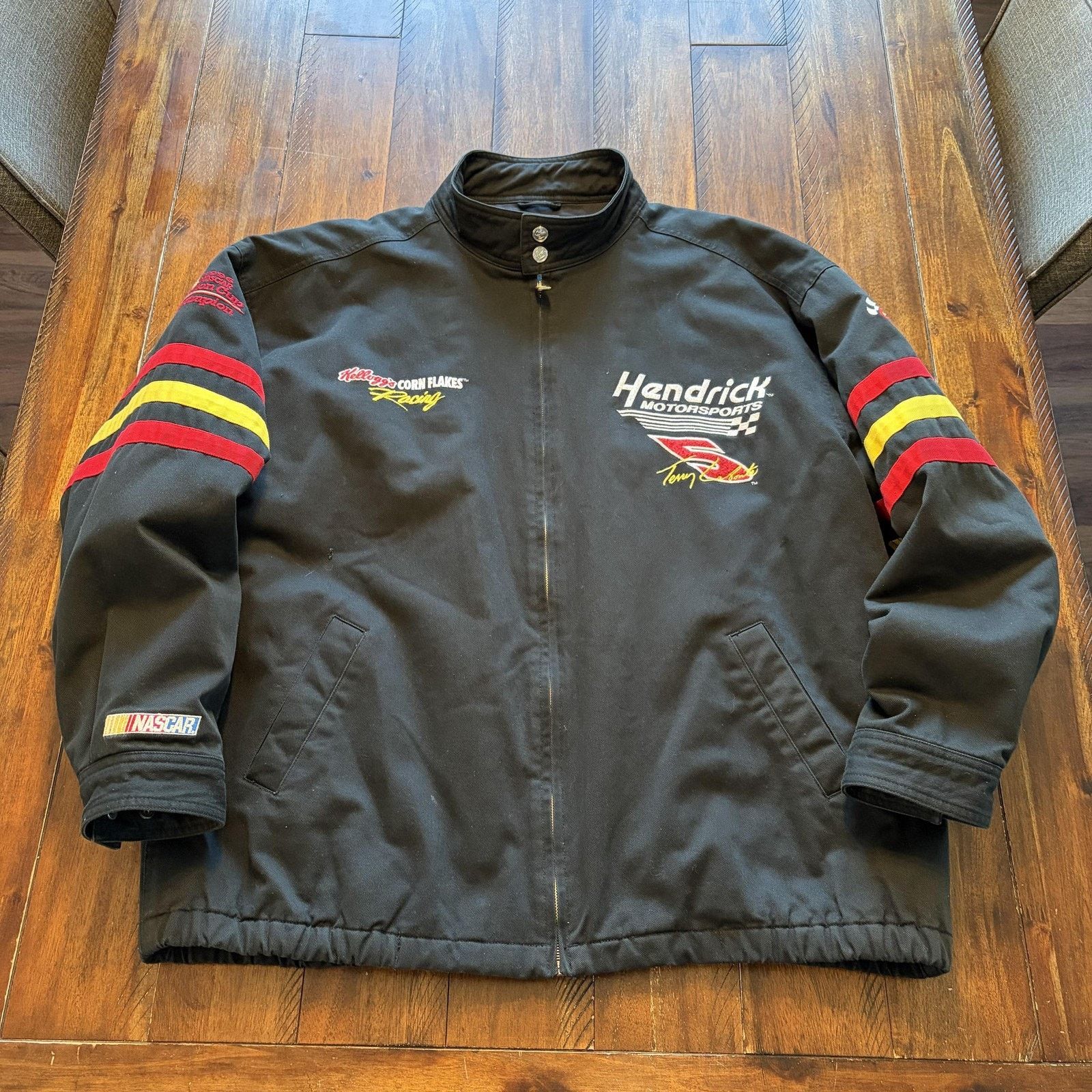 Chase Authentics Vtg Terry Labonte Jacket Mens 2XL NASCAR Chase Authentics Size US XXL / EU 58 / 5 - 2 Thumbnail
