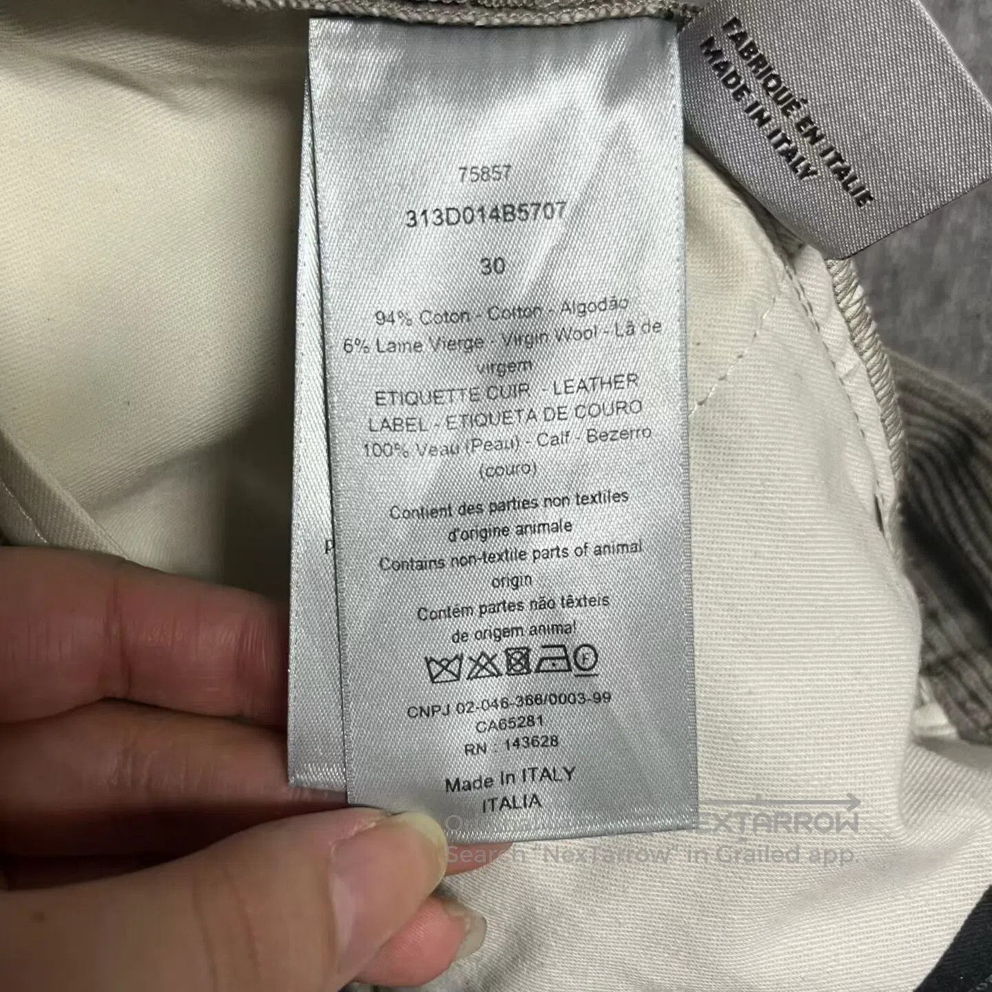 Dior Dior Gray solid-color zipper waterproof ski pants| Size US 30 / EU 46 - 3 Thumbnail