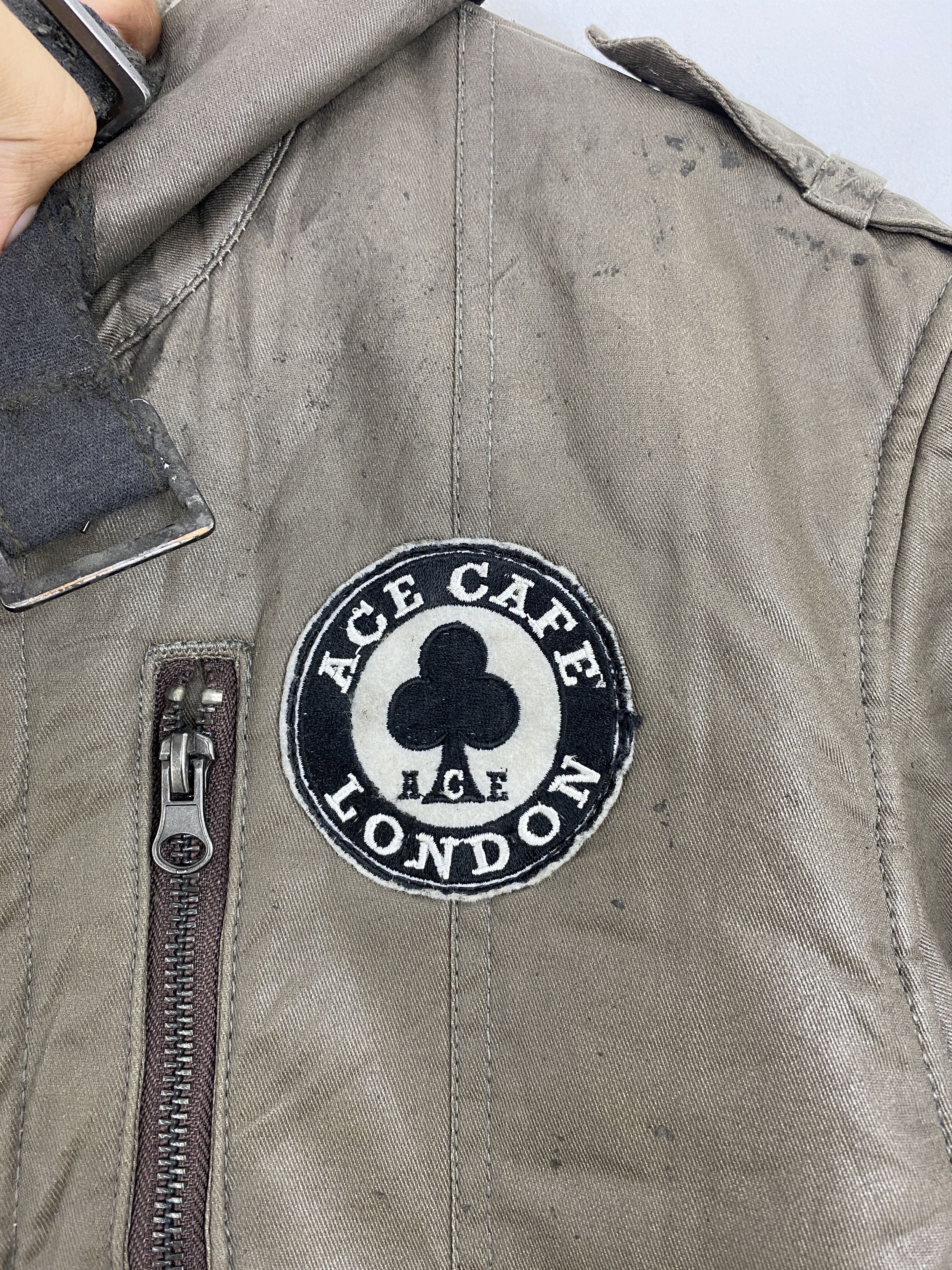 Japanese Brand Vintage Ace Cafe London Bomber Sherpa Jacket J1815 Size US M / EU 48-50 / 2 - 10 Thumbnail