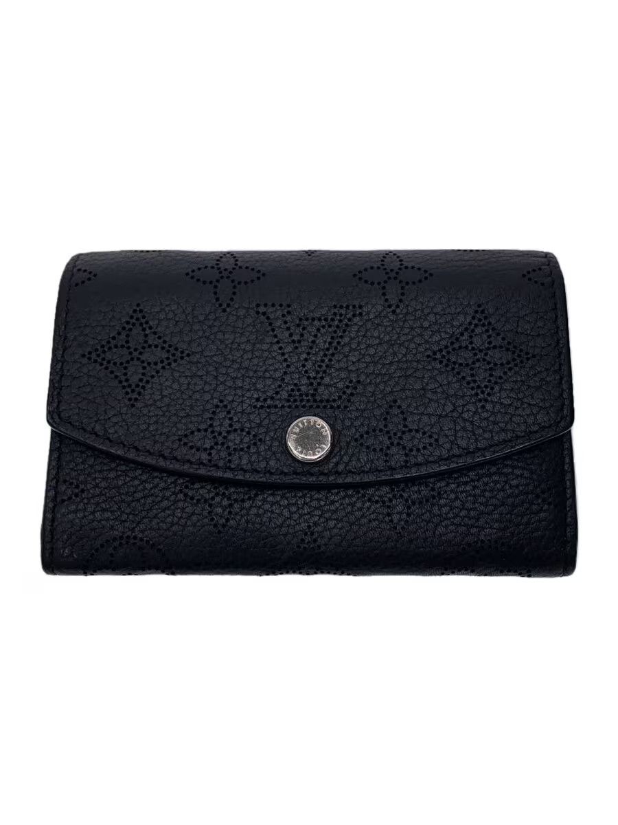Louis Vuitton Louis Vuitton Mahina Porto Monnaie Anae Leather Black Size ONE SIZE - 1 Thumbnail