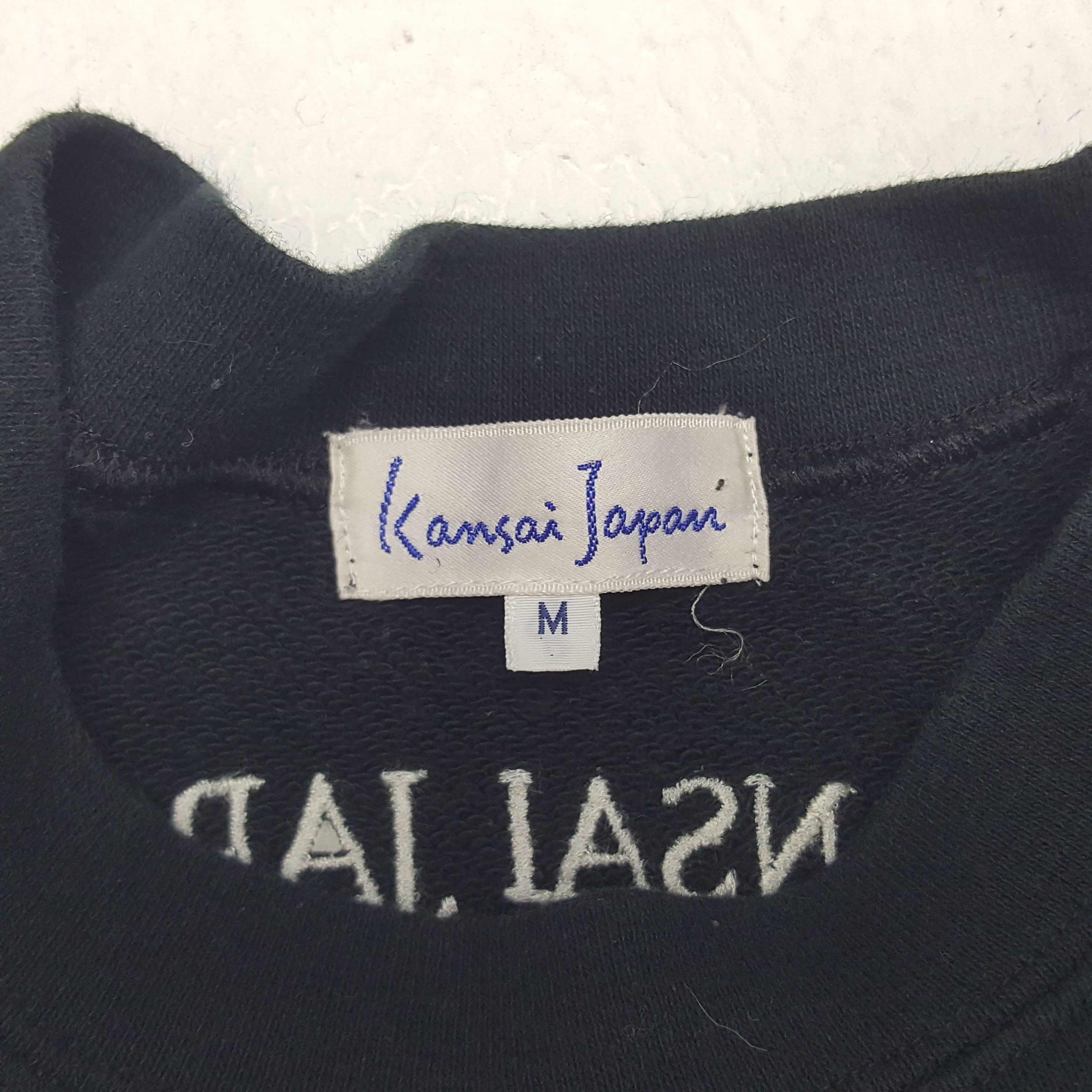 Japanese Brand × Kansai Yamamoto × Vintage Vintage Kansai Japan Spell Out Sweatshirt Size US S / EU 44-46 / 1 - 5 Thumbnail