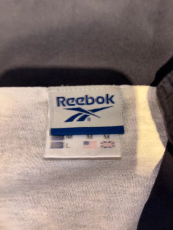 Reebok × Vintage Vintage buttoned sweatshirt Reebok Size US L / EU 52-54 / 3 - 4 Thumbnail