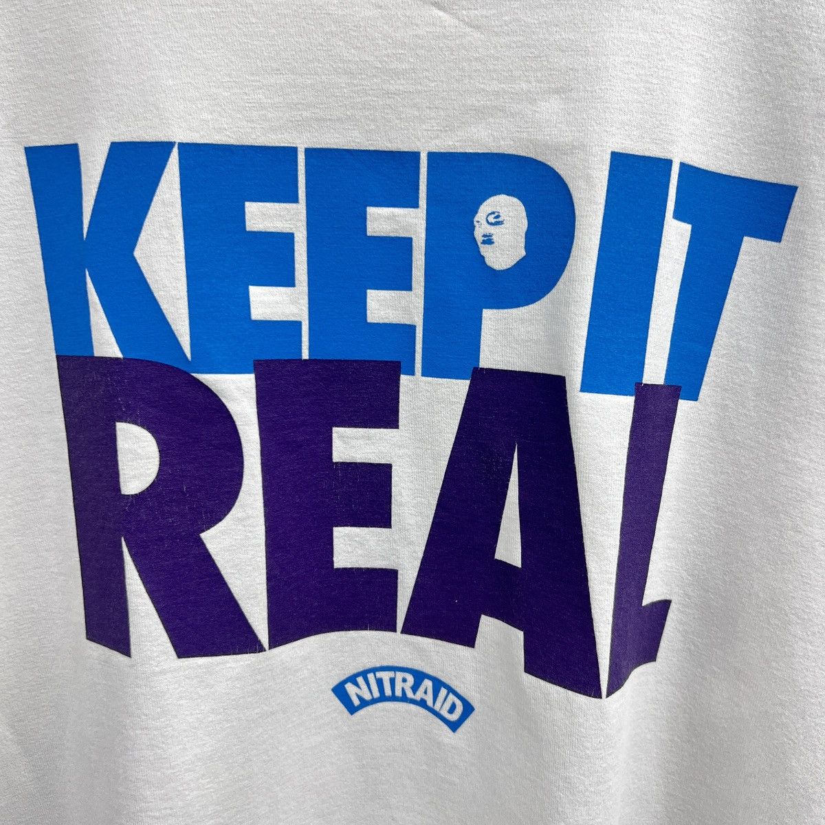 Japanese Brand VTG NITRAID KEEP IT REAL SIZE LARGE Size US L / EU 52-54 / 3 - 3 Thumbnail
