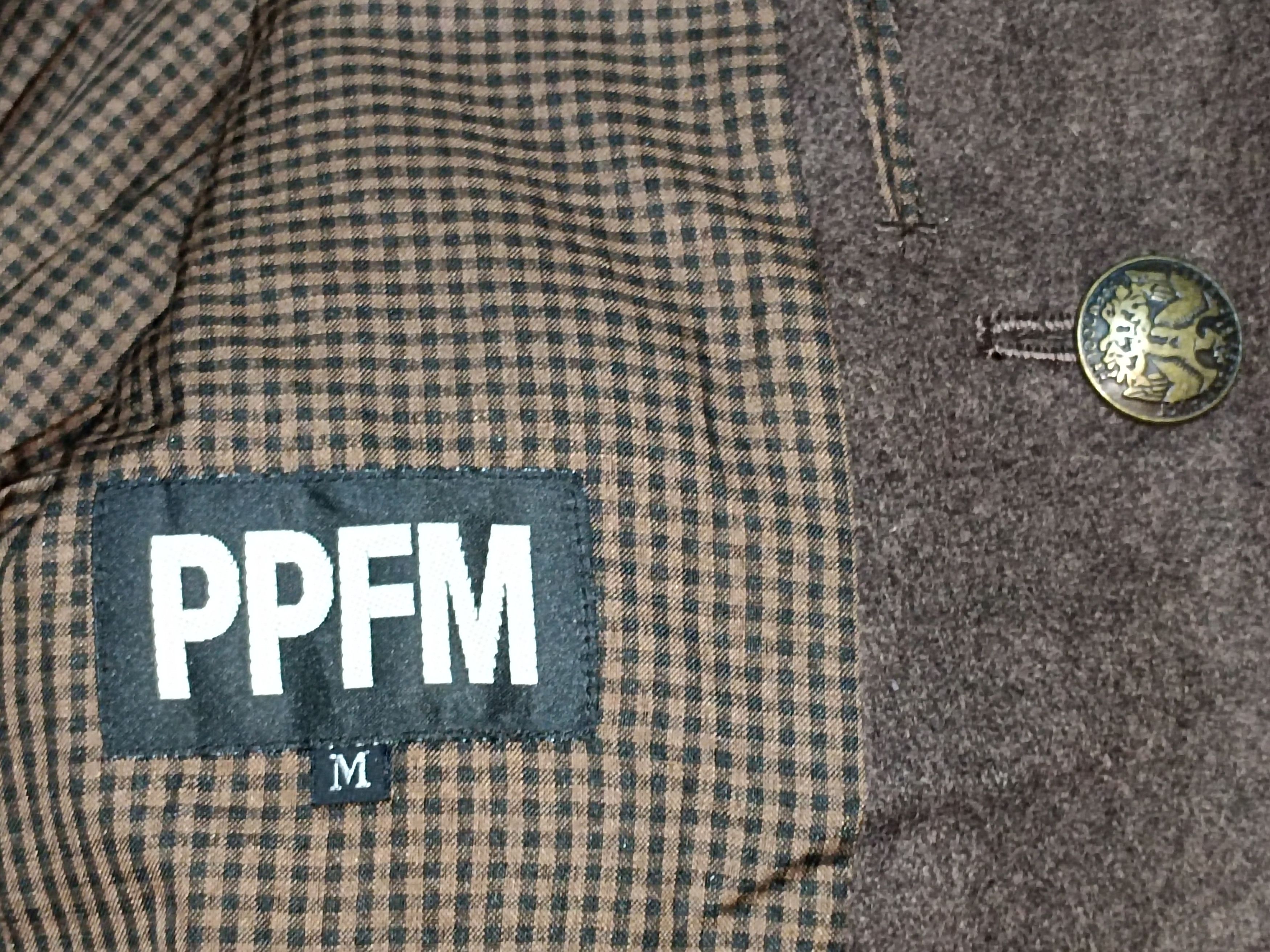14th Addiction 💥RARE💥Vintage PPFM Jacket Fur Hoodie jacket punk style Size US M / EU 48-50 / 2 - 14 Thumbnail
